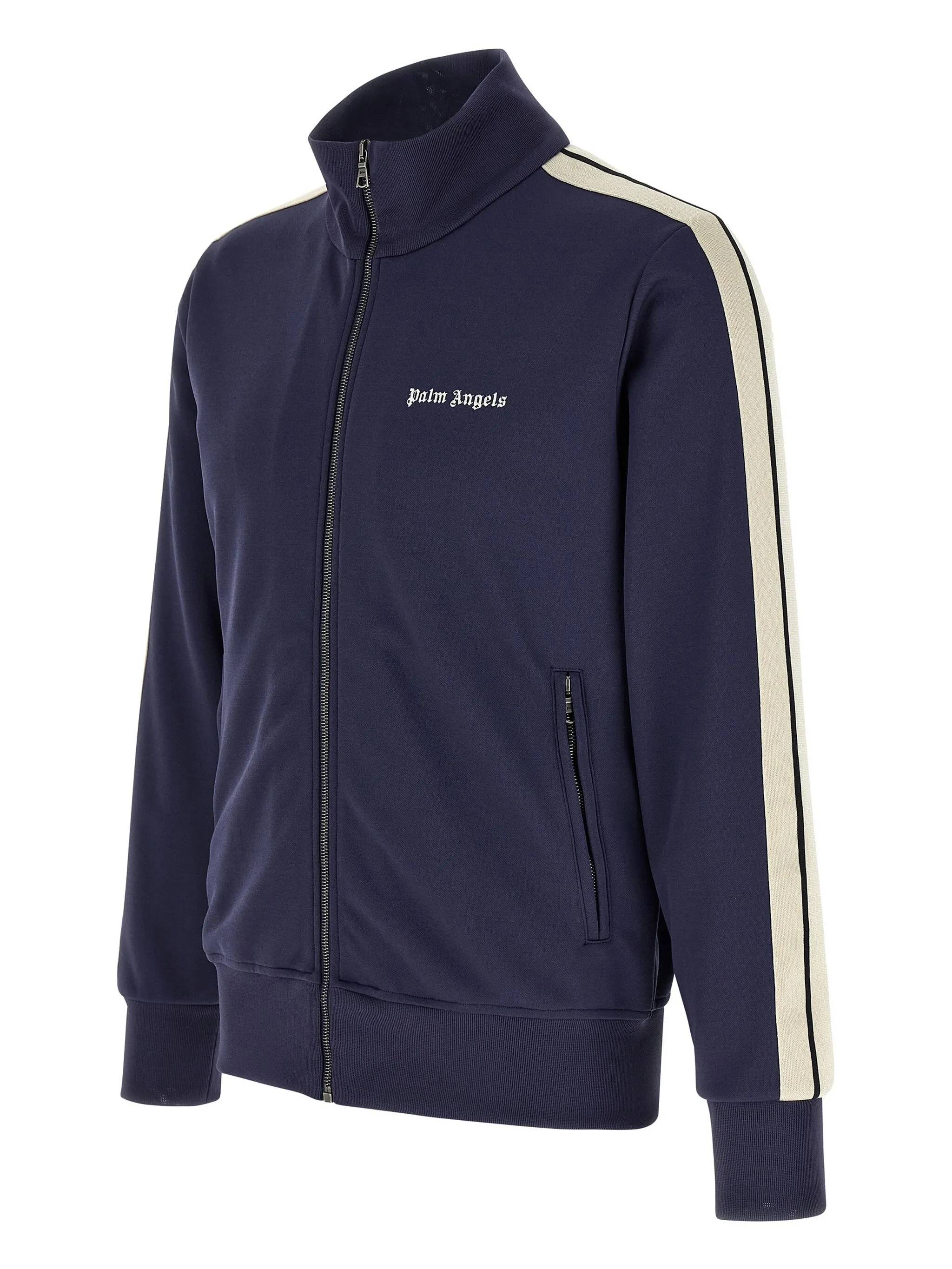 Palm Angels Jackets Blue PMBD058C99FAB0024603 (Palm Angels / スウェット・フーディー ) | Palm Angels (パームエンジェルス)(1)