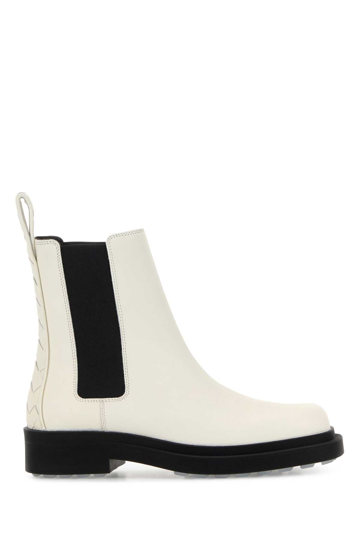 Ivory leather Chelsea Ben ankle boots 838337V2WT09013 (Bottega Veneta / ブーツ ) | Bottega Veneta (ボッテガ・ヴェネタ)