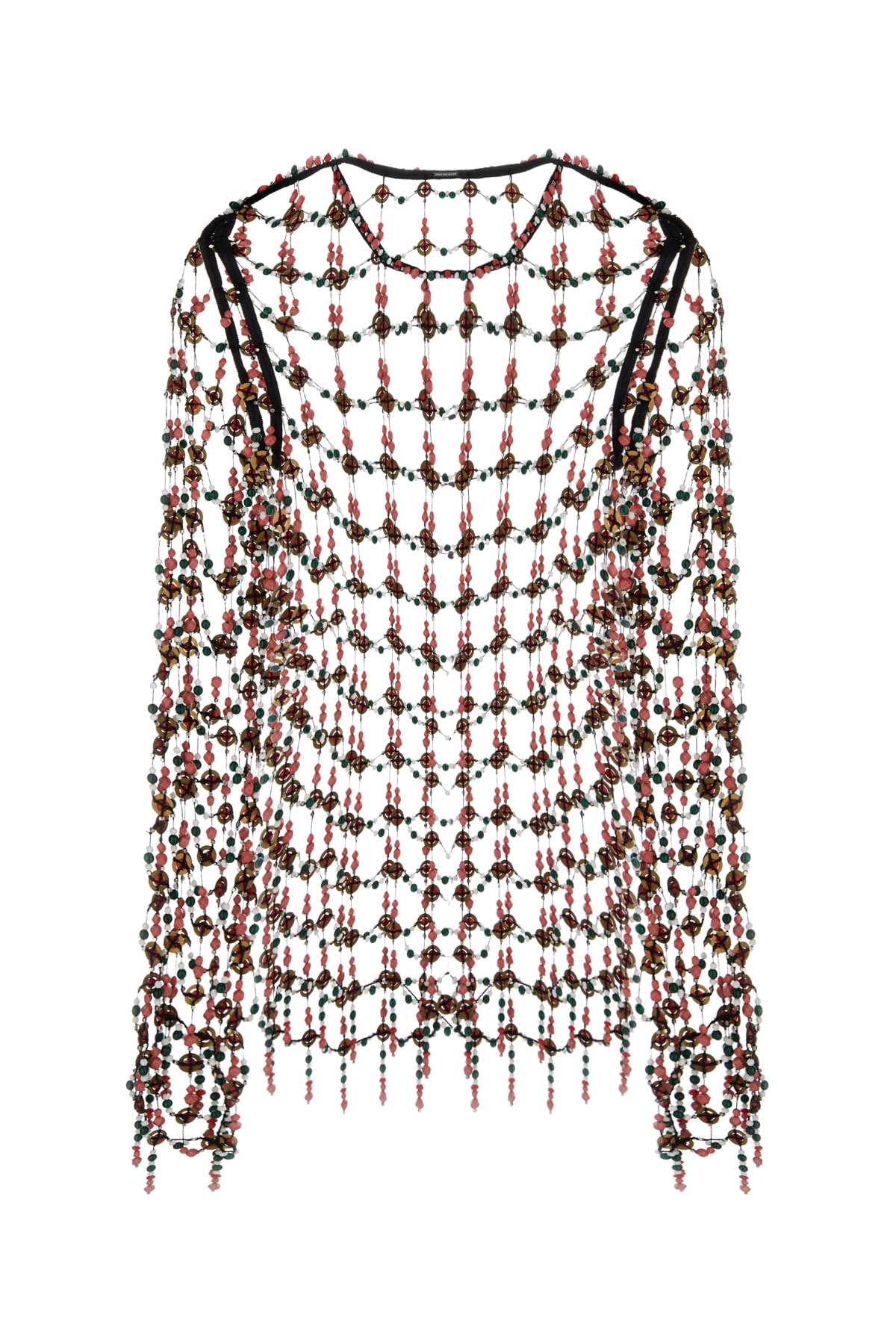 Multicolor mesh Connu top 2520107112315305 (Dries Van Noten / シャツ・ブラウス ) | Dries Van Noten (ドリスヴァンノッテン)