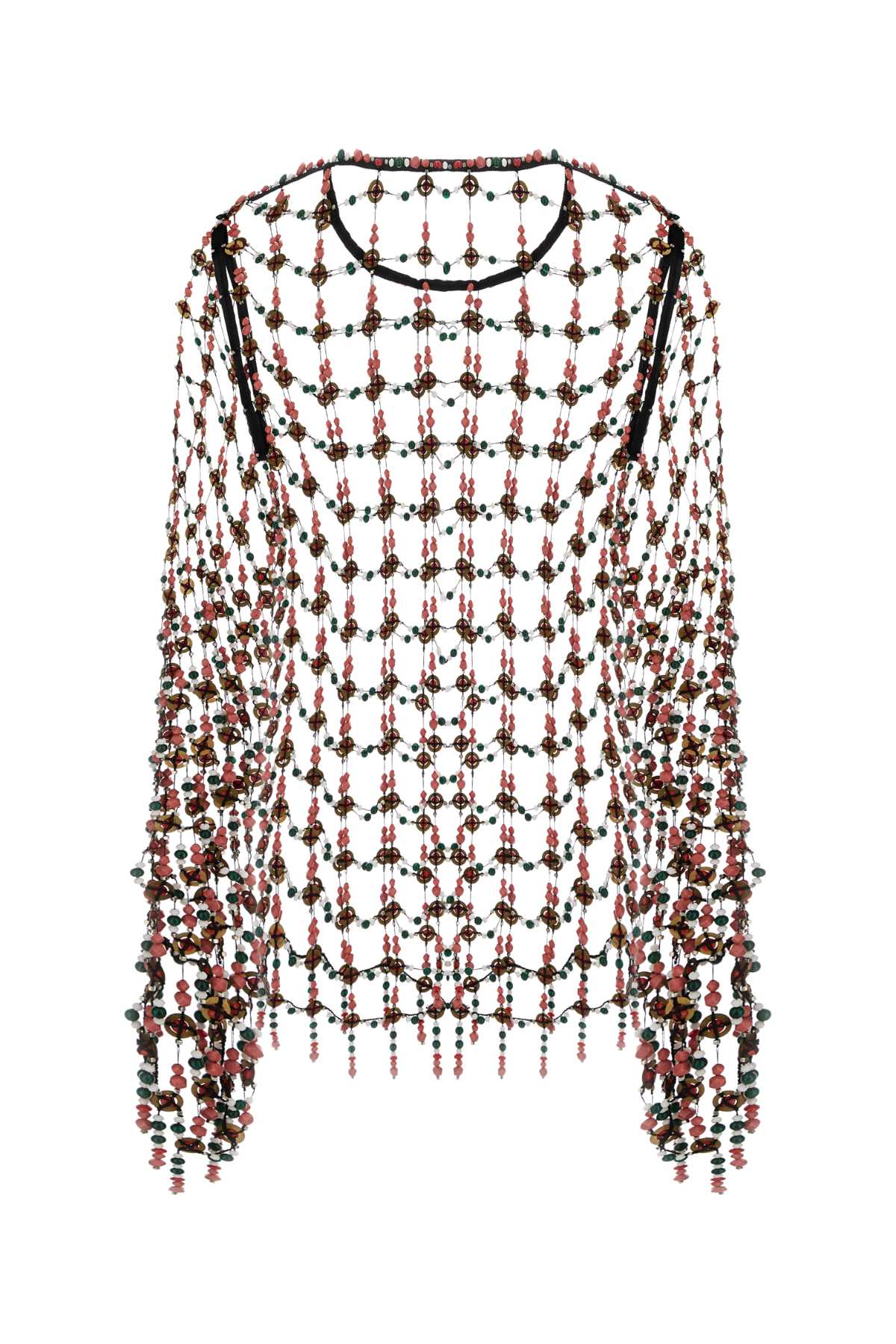 Multicolor mesh Connu top 2520107112315305 (Dries Van Noten / シャツ・ブラウス ) | Dries Van Noten (ドリスヴァンノッテン)(1)