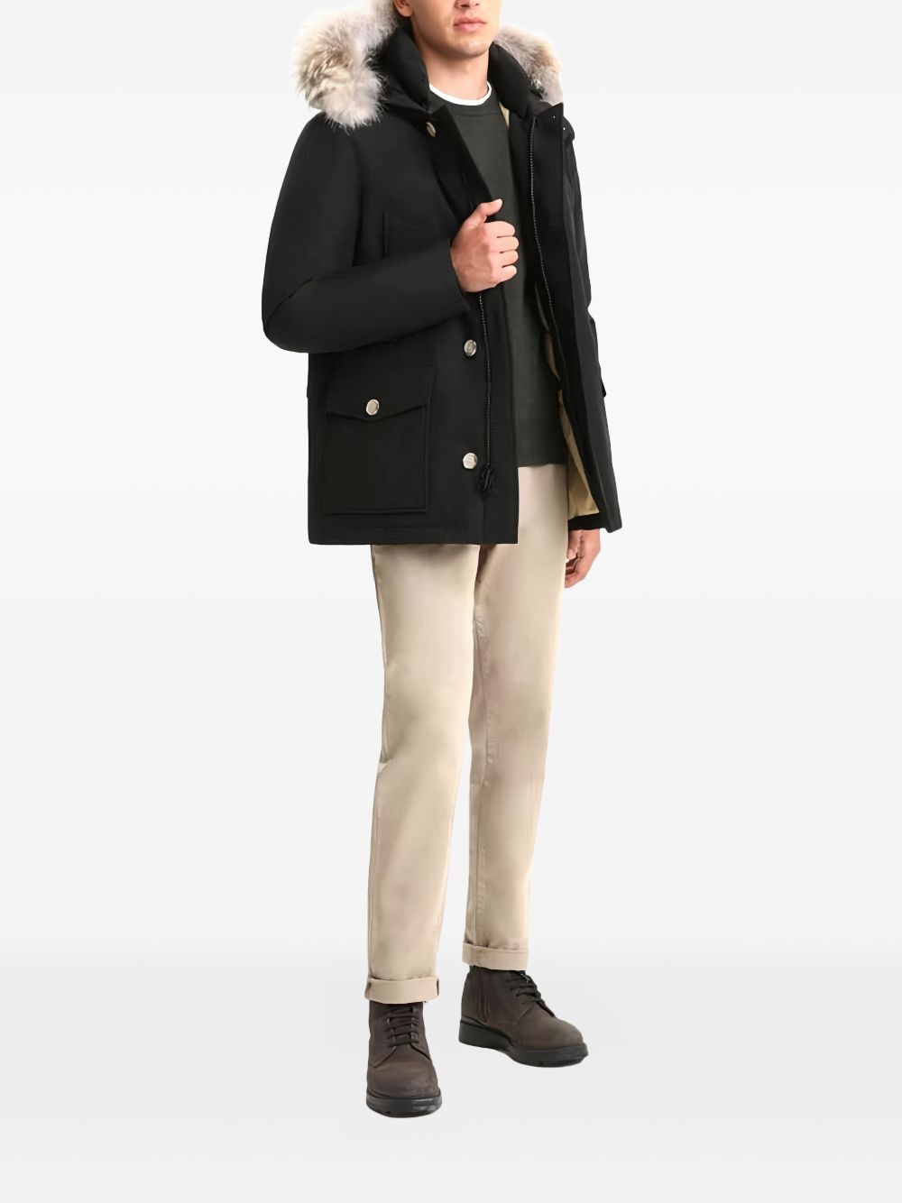 Woolrich Coats Black WOOU0484MRUT0001BLK (WOOLRICH / コート ) | WOOLRICH (ウールリッチ)(1)