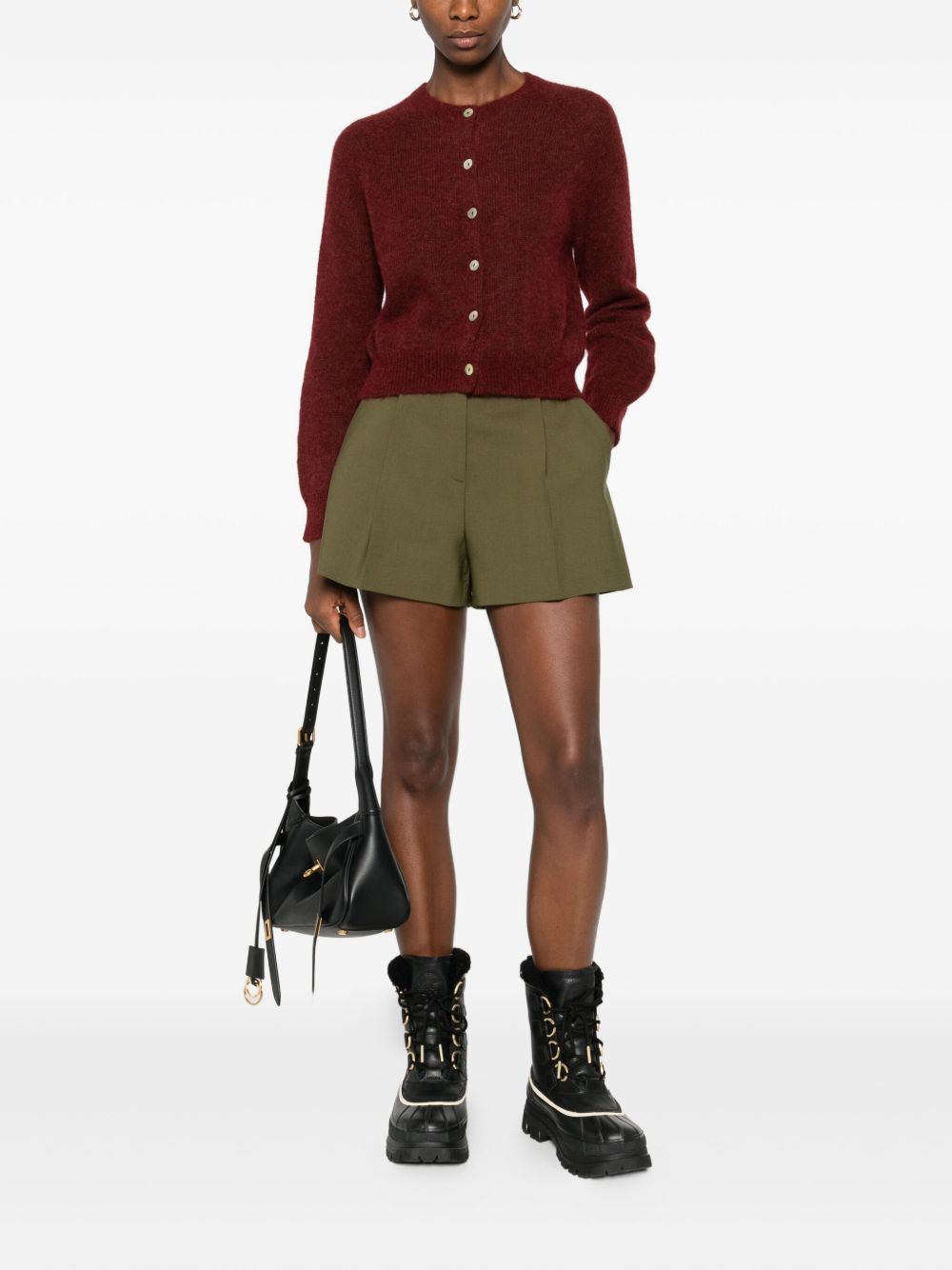 MSGM Shorts Green 3941MDB0225760537 (MSGM / ショートパンツ ) | MSGM (エムエスジーエム)(2)