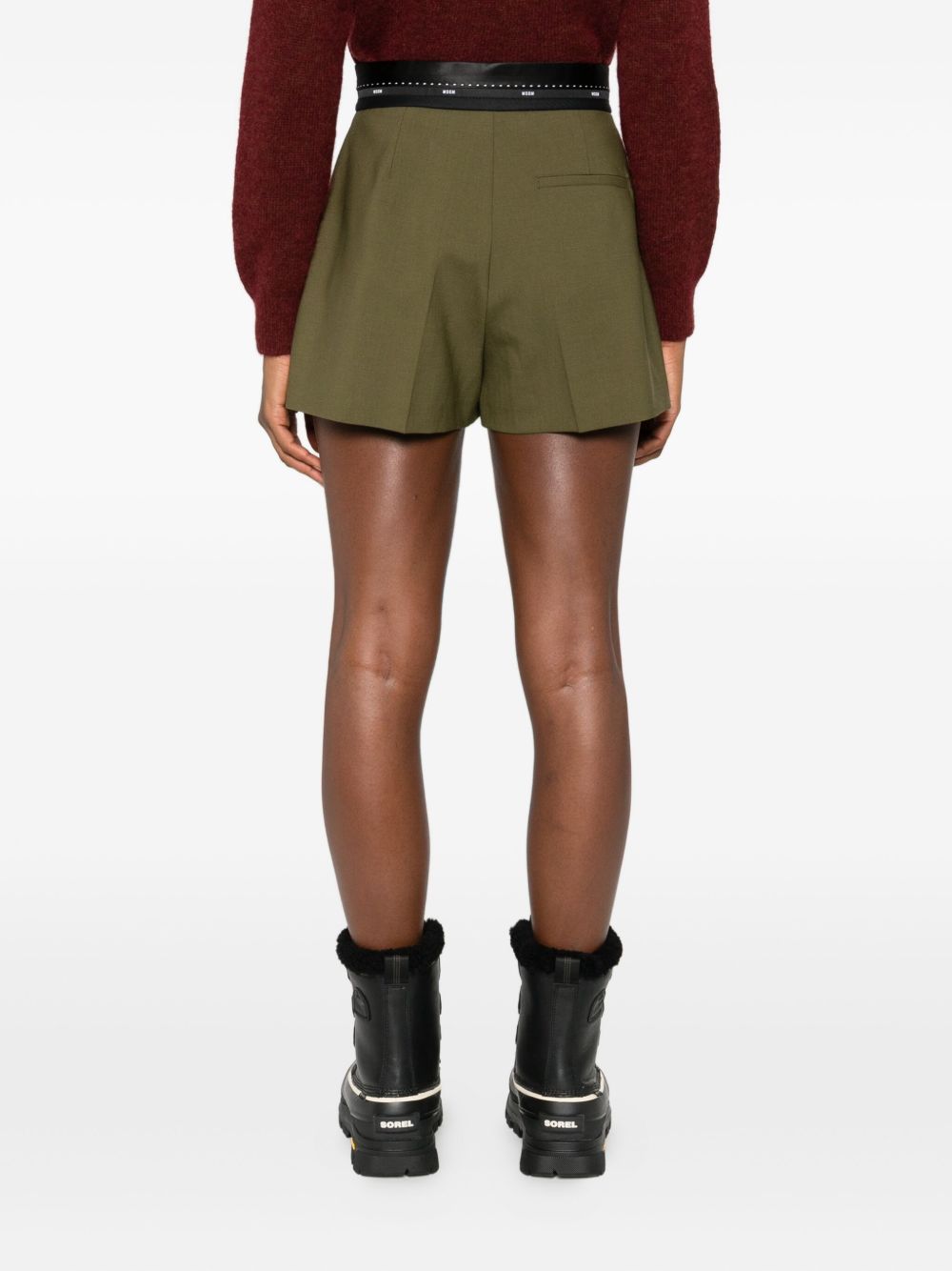 MSGM Shorts Green 3941MDB0225760537 (MSGM / ショートパンツ ) | MSGM (エムエスジーエム)(3)