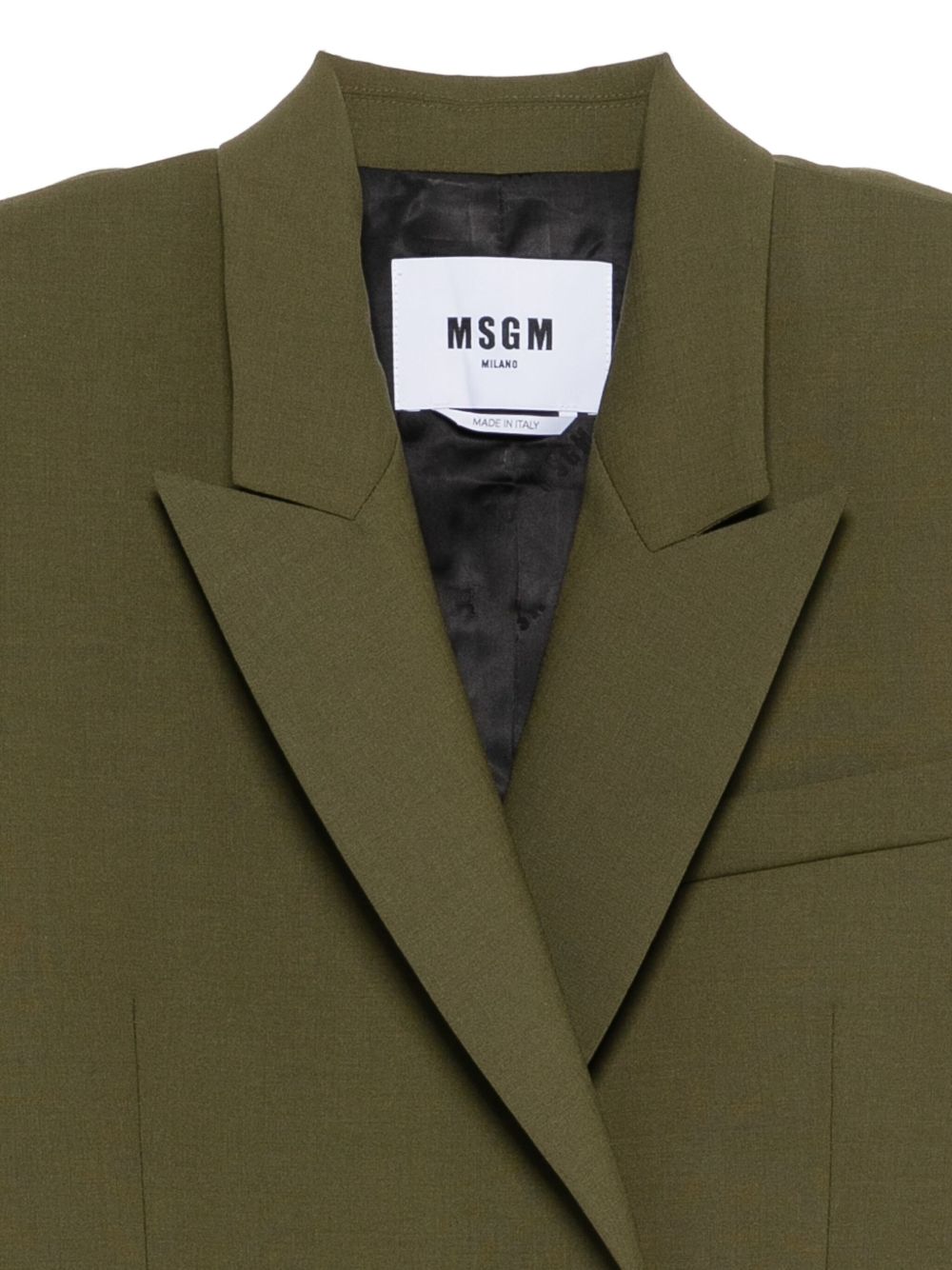 MSGM Jackets Green 3941MDG1825760537 (MSGM / ブレザー・ジャケット ) | MSGM (エムエスジーエム)(2)