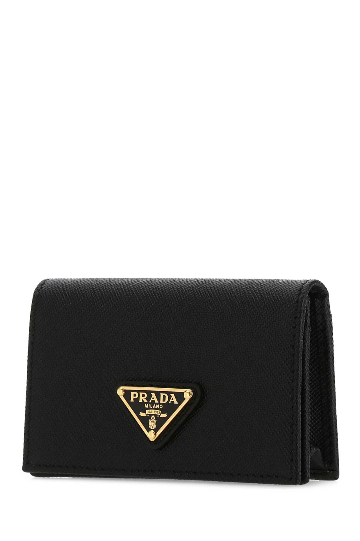 Black leather card holder 1MC122QHHF0002 (Prada / 財布・カードケース ) | Prada (プラダ)(1)