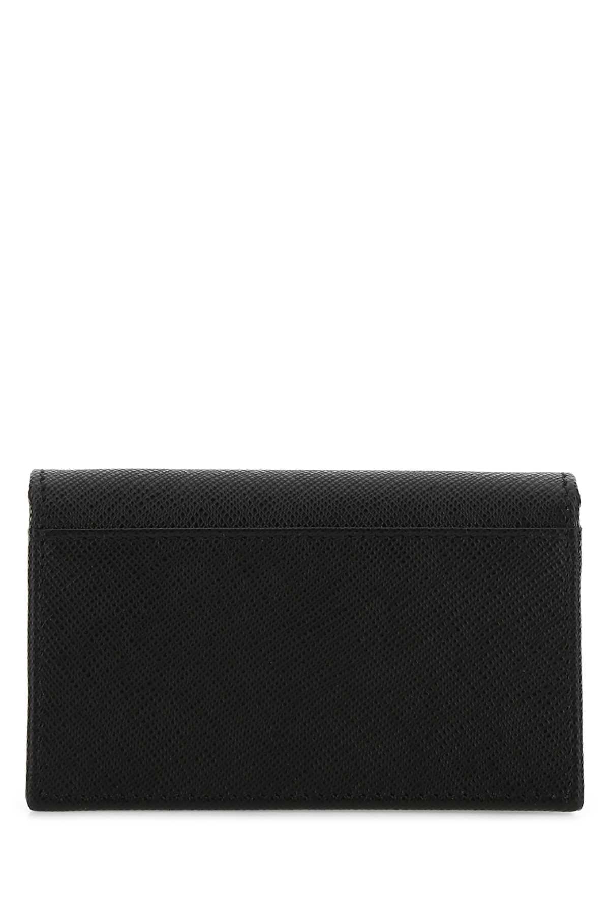 Black leather card holder 1MC122QHHF0002 (Prada / 財布・カードケース ) | Prada (プラダ)(2)