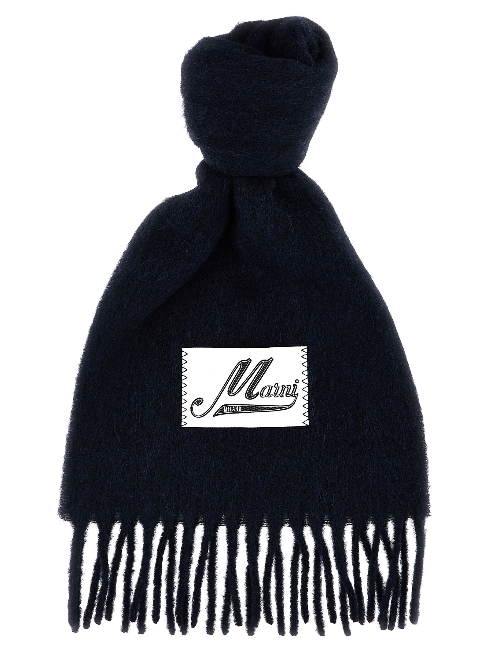 Logo patch scarf SCMC0059Y0UTW91800B99 (Marni / スカーフ・マフラー ) | Marni (マルニ)