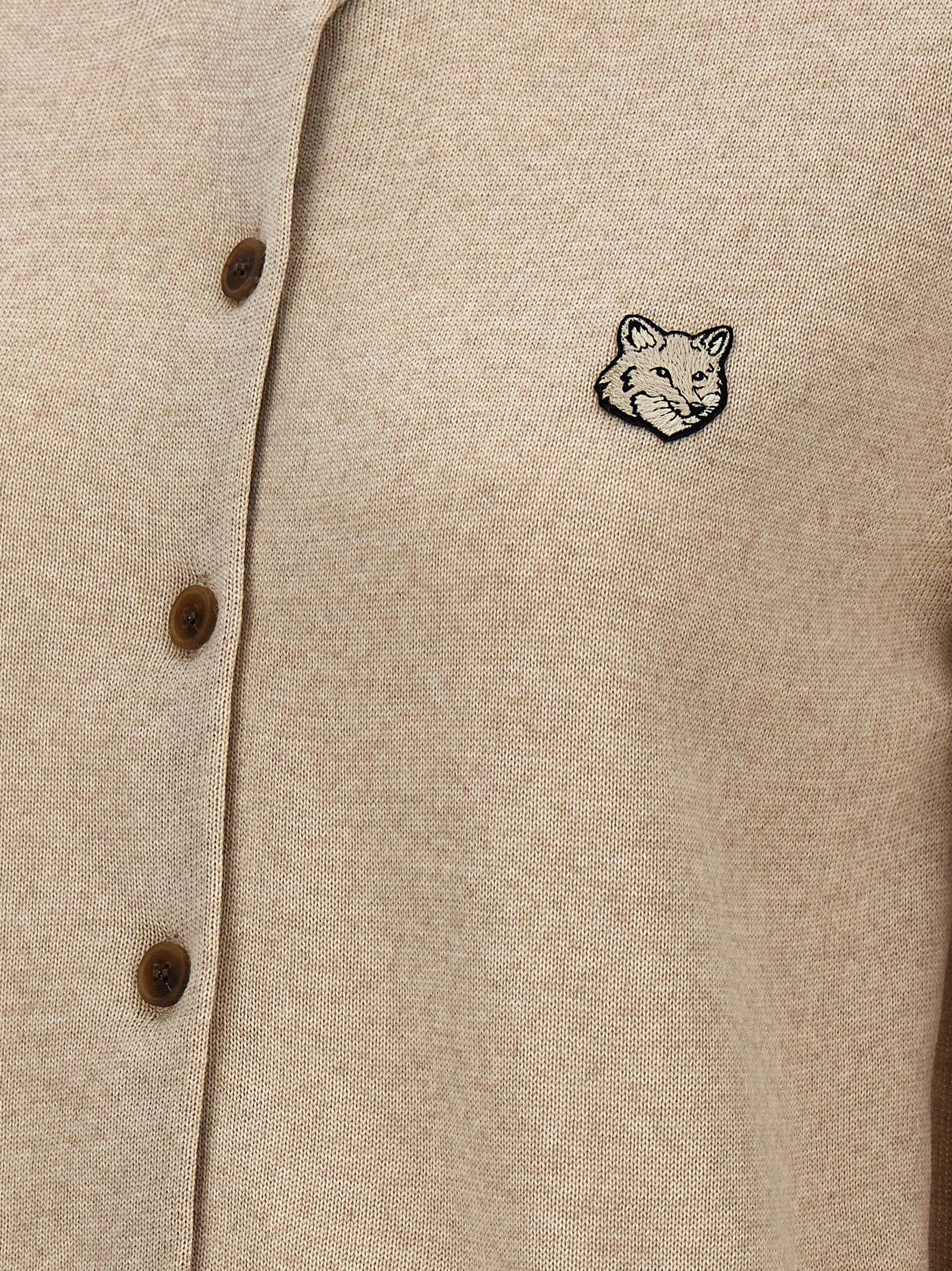 'Fox Head' cardigan MW00508KT1036H218 (Maison Kitsuné / ニット・セーター・カーディガン ) | Maison Kitsuné (メゾン キツネ)(3)