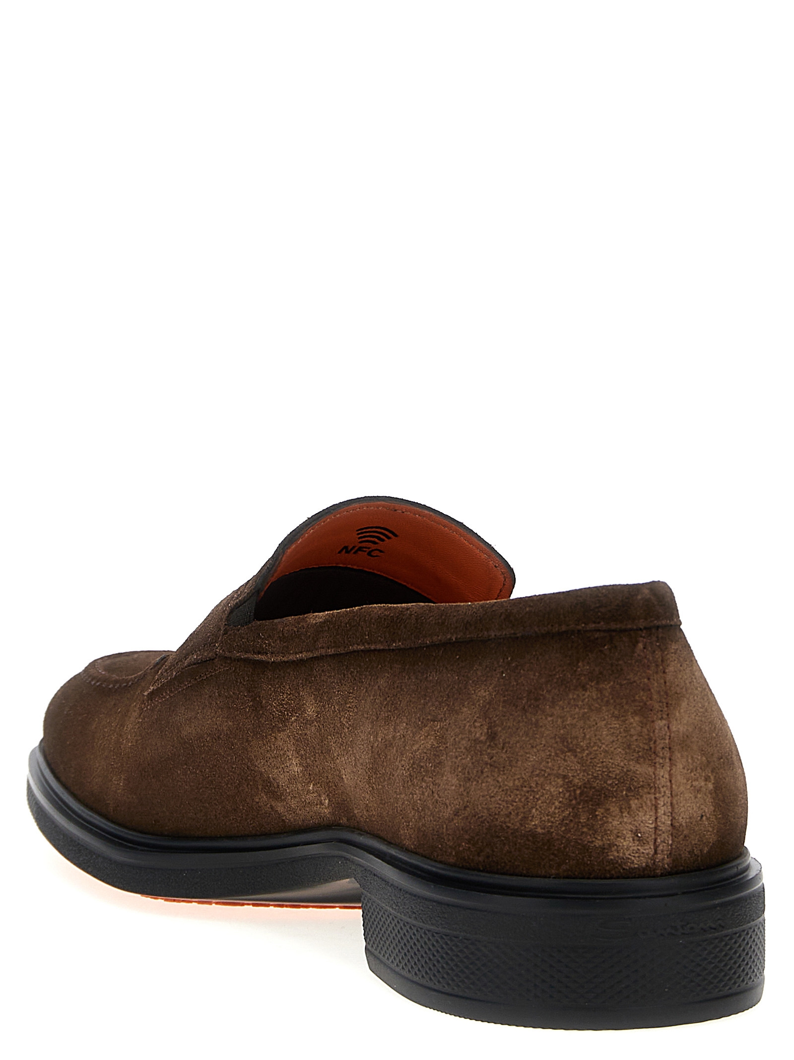 Suede loafers MGEO18964NEAXGEXS50 (Santoni / ローファー ) | Santoni (サントーニ)(2)