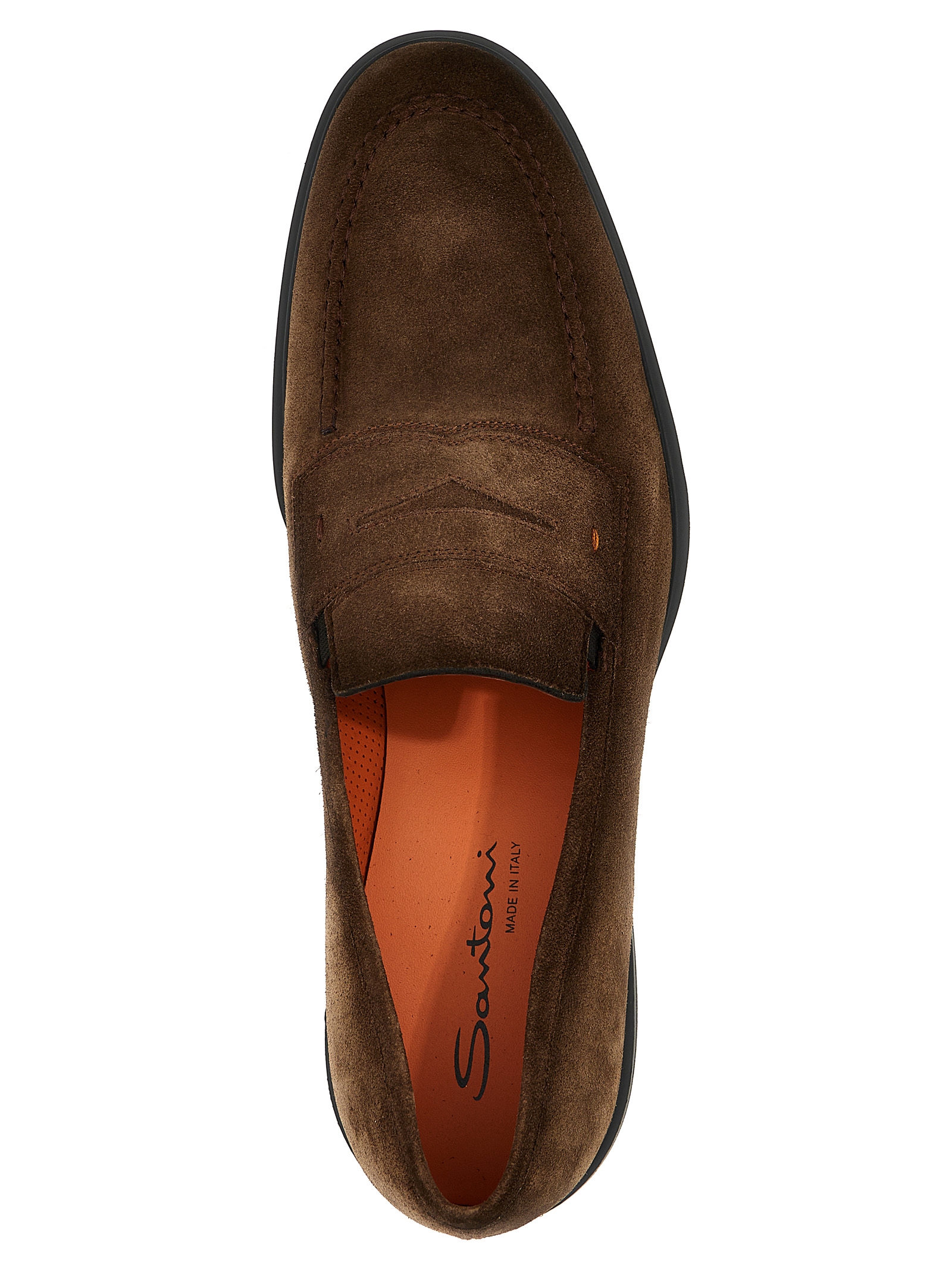 Suede loafers MGEO18964NEAXGEXS50 (Santoni / ローファー ) | Santoni (サントーニ)(3)