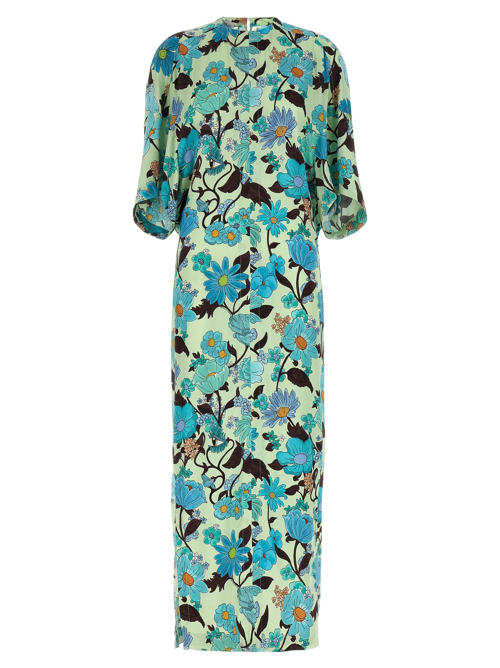 'Garden print' dress 6A03273DS3003945 (Stella McCartney / ワンピース・ドレス・オールインワン ) | Stella McCartney (ステラ マッカートニー)