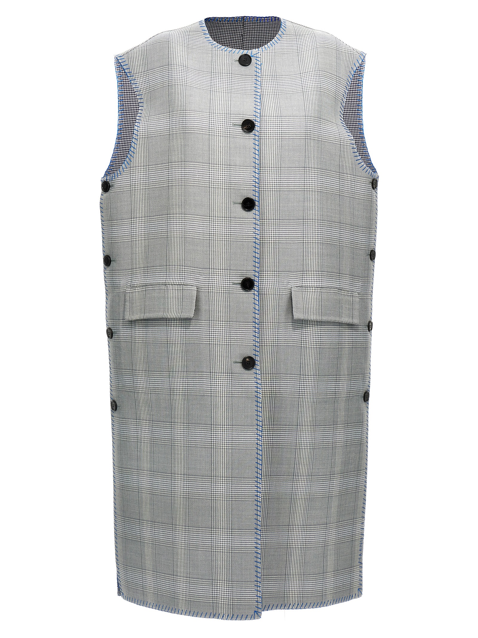 Reversible long vest GLMA0090BKUTWA23CHB74 (Marni / ベスト ) | Marni (マルニ)