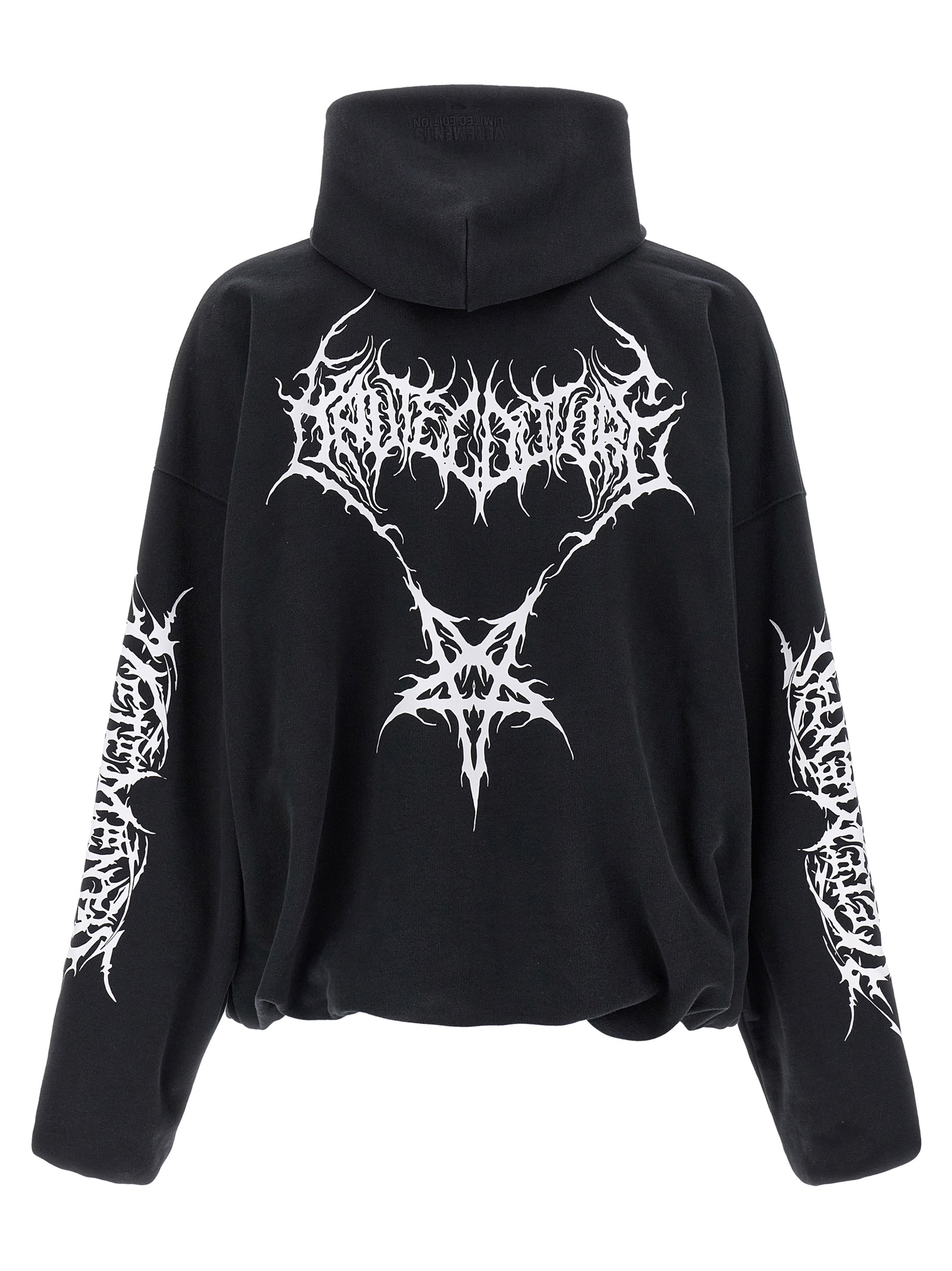 'Black Death Metal' hoodie UA66HD620BWBLACKWHITE (VETEMENTS / スウェット・フーディー ) | VETEMENTS (ヴェトモン)(1)