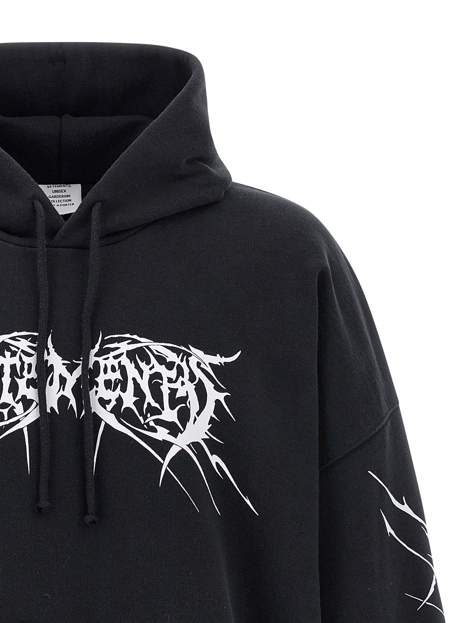 'Black Death Metal' hoodie UA66HD620BWBLACKWHITE (VETEMENTS / スウェット・フーディー ) | VETEMENTS (ヴェトモン)(2)