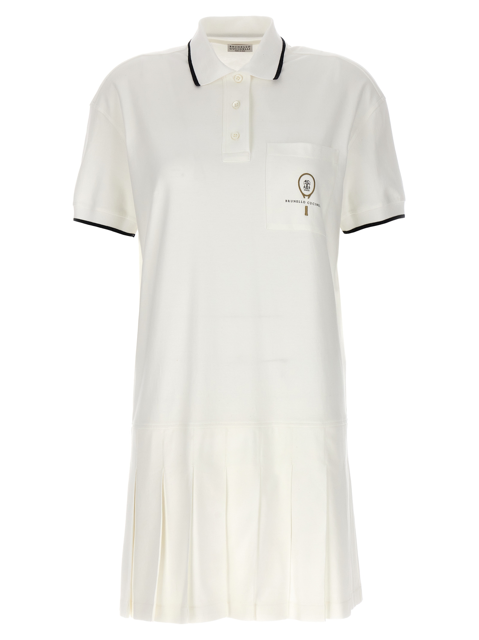 Logo polo dress ML824AEN41C159 (Brunello Cucinelli / ワンピース・ドレス・オールインワン ) | Brunello Cucinelli (ブルネロ・クチネリ)