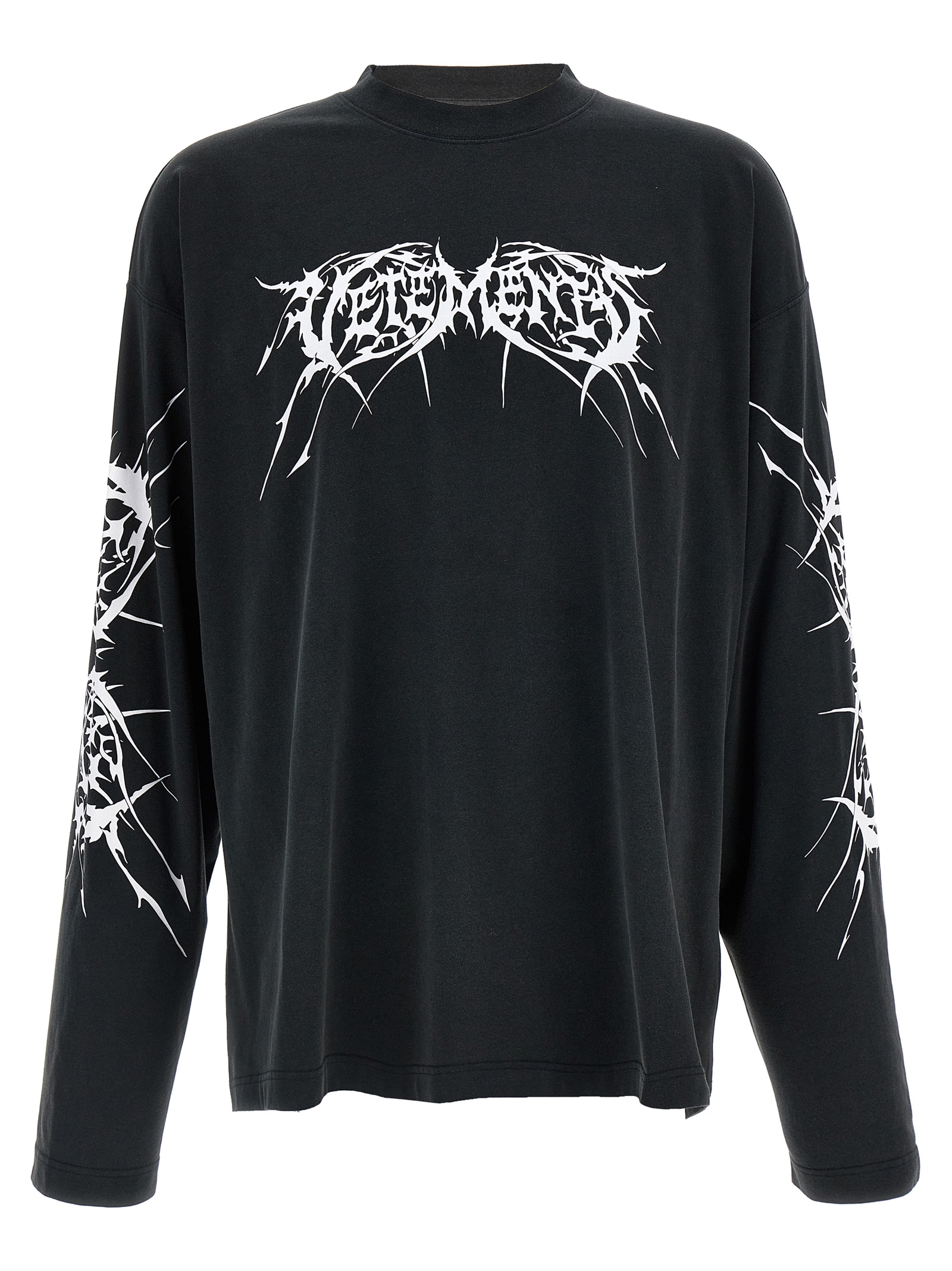 'Death Metal' T-shirt UA66LS610BWBLACKWHITE (VETEMENTS / Tシャツ・カットソー ) | VETEMENTS (ヴェトモン)