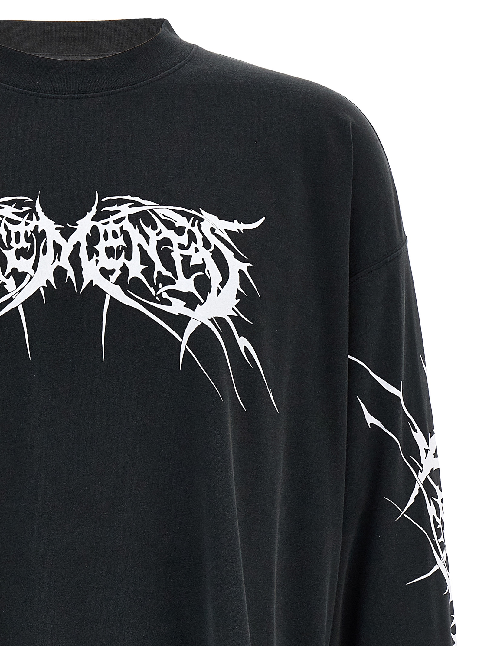 'Death Metal' T-shirt UA66LS610BWBLACKWHITE (VETEMENTS / Tシャツ・カットソー ) | VETEMENTS (ヴェトモン)(2)