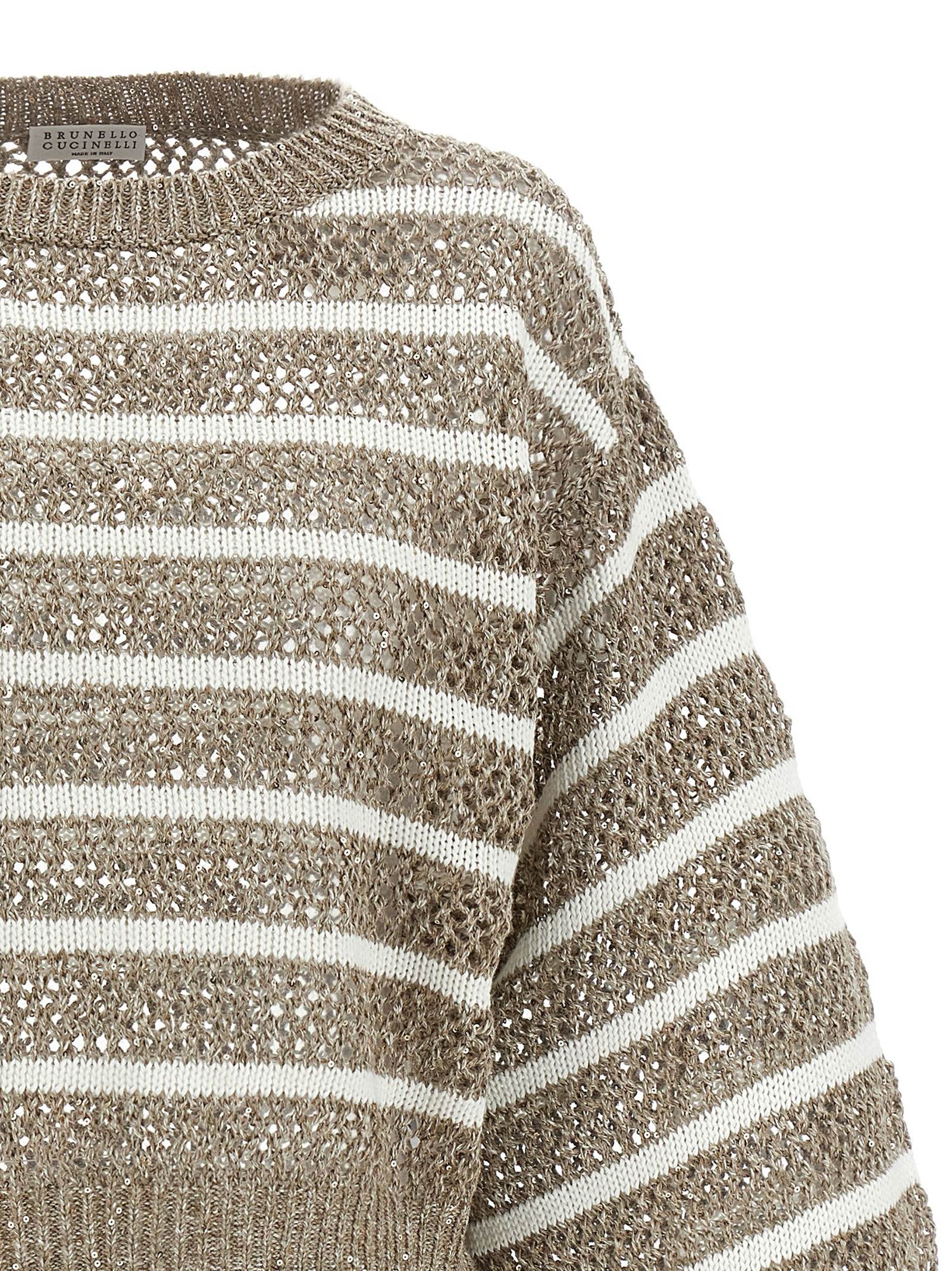 Pullover 'Dazzling Ribbed Net' MCO558900CKE88 (Brunello Cucinelli / ニット・セーター・カーディガン ) |  Brunello Cucinelli (ブルネロ・クチネリ)(2)