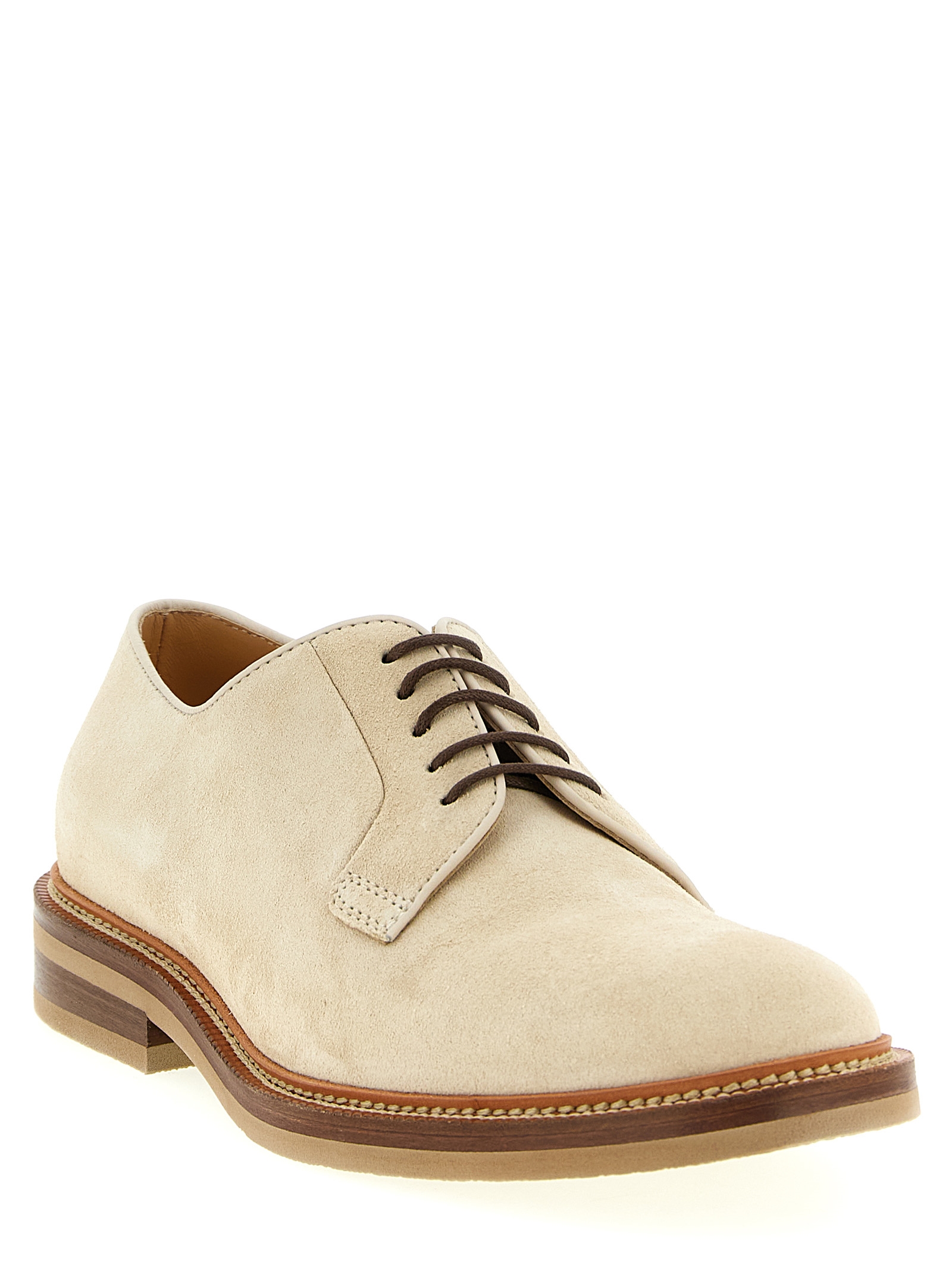 Suede derby MZUPEAT708C2675 (Brunello Cucinelli / レースアップ ) | Brunello Cucinelli (ブルネロ・クチネリ)(1)