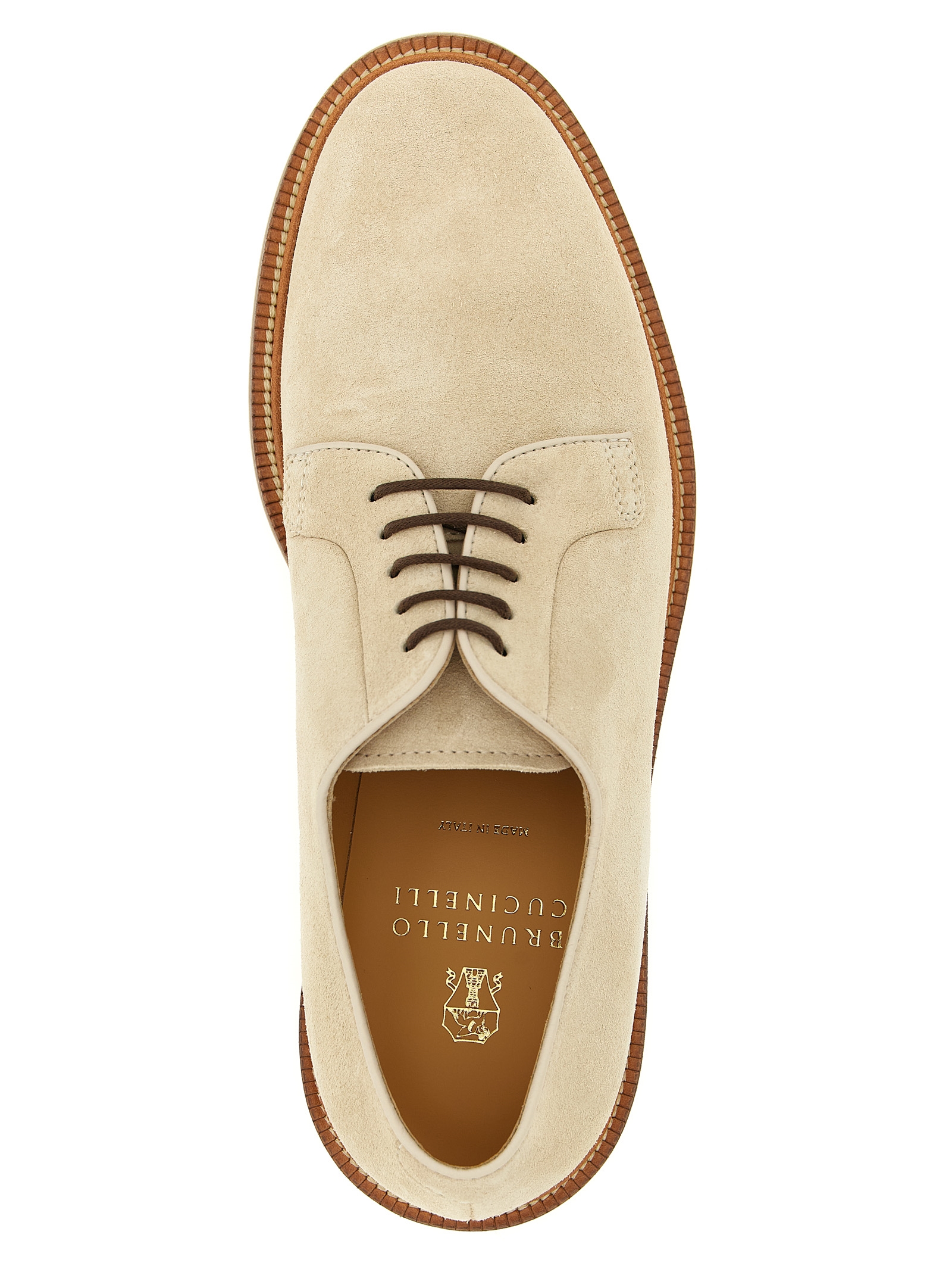 Suede derby MZUPEAT708C2675 (Brunello Cucinelli / レースアップ ) | Brunello Cucinelli (ブルネロ・クチネリ)(3)