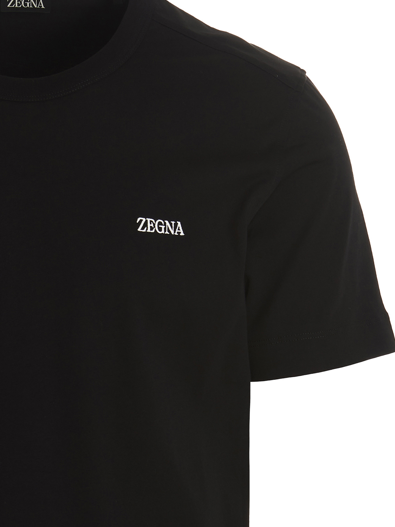 Logo embroidery T-shirt E7360A5B760K09 (ZEGNA / ニット・セーター・カーディガン ) | ZEGNA (ゼニア)(2)