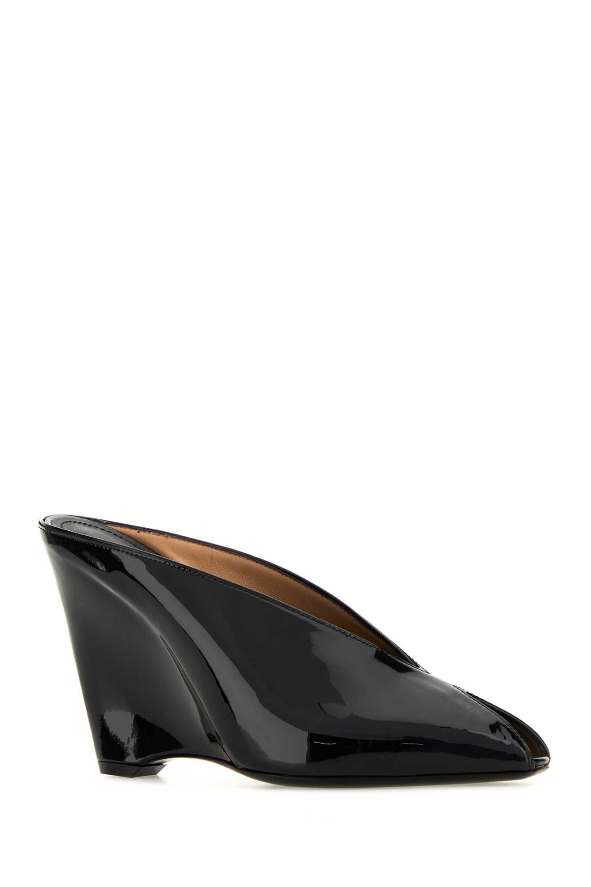 Black leather Alicia 95 mules 01K8747875721CNERBISNER (FERRAGAMO / サンダル ) | FERRAGAMO (フェラガモ)(1)