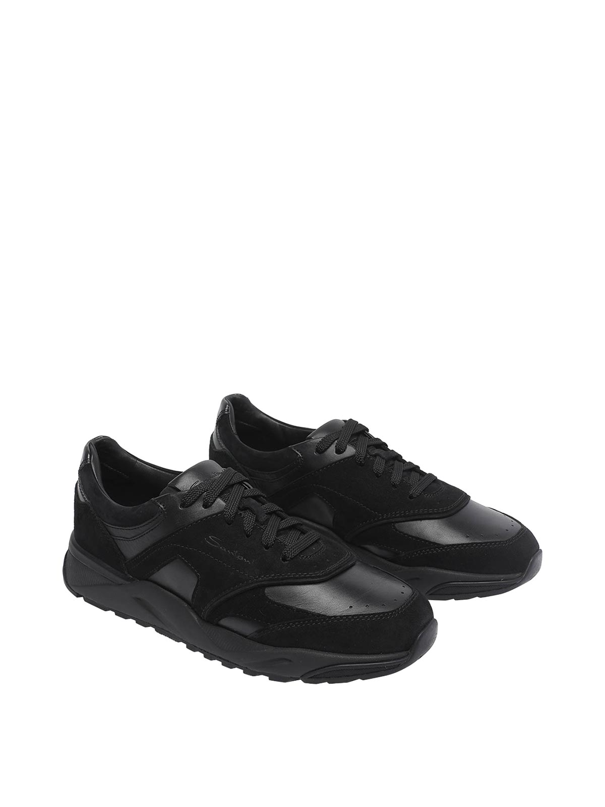 Innova Sneakers MBIM22112NERTKOHN01 (Santoni / スニーカー ) | Santoni (サントーニ)(1)