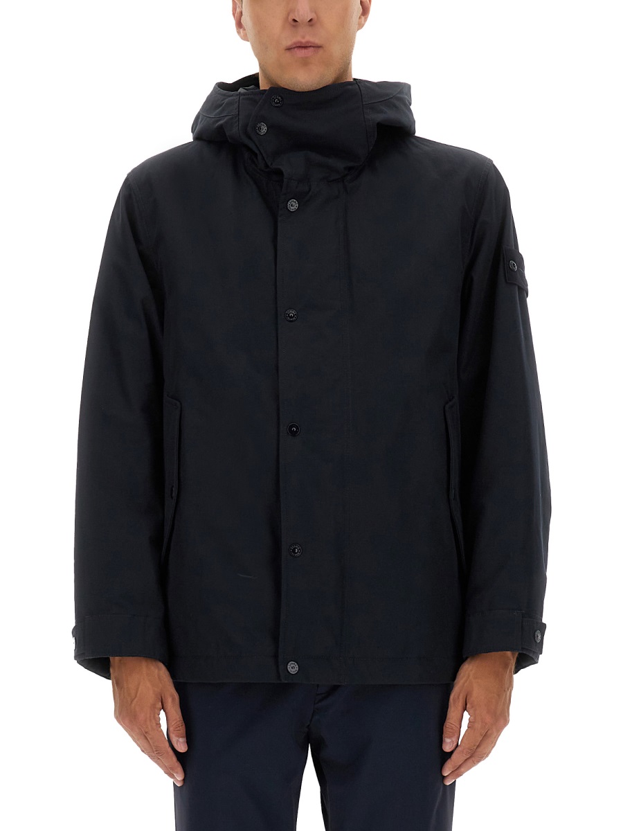 WATERPROOF JACKET WITH HOOD 4100105S00F1V0020 (STONE ISLAND / カジュアルジャケット ) | STONE ISLAND (ストーンアイランド)