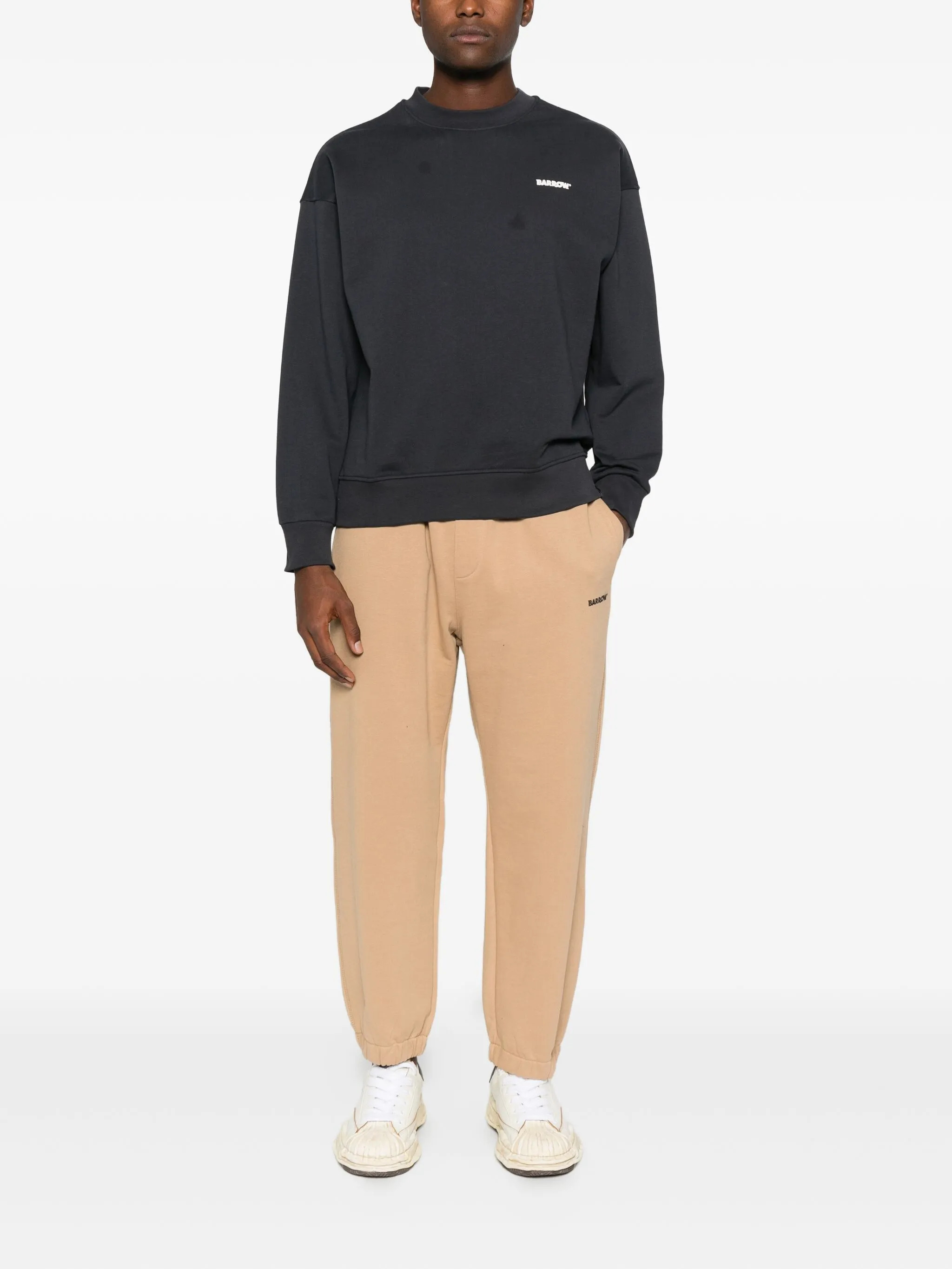 BARROW Sweaters Grey F5BWUASW069251 (BARROW / スウェット・フーディー ) | BARROW (バロウ)(1)