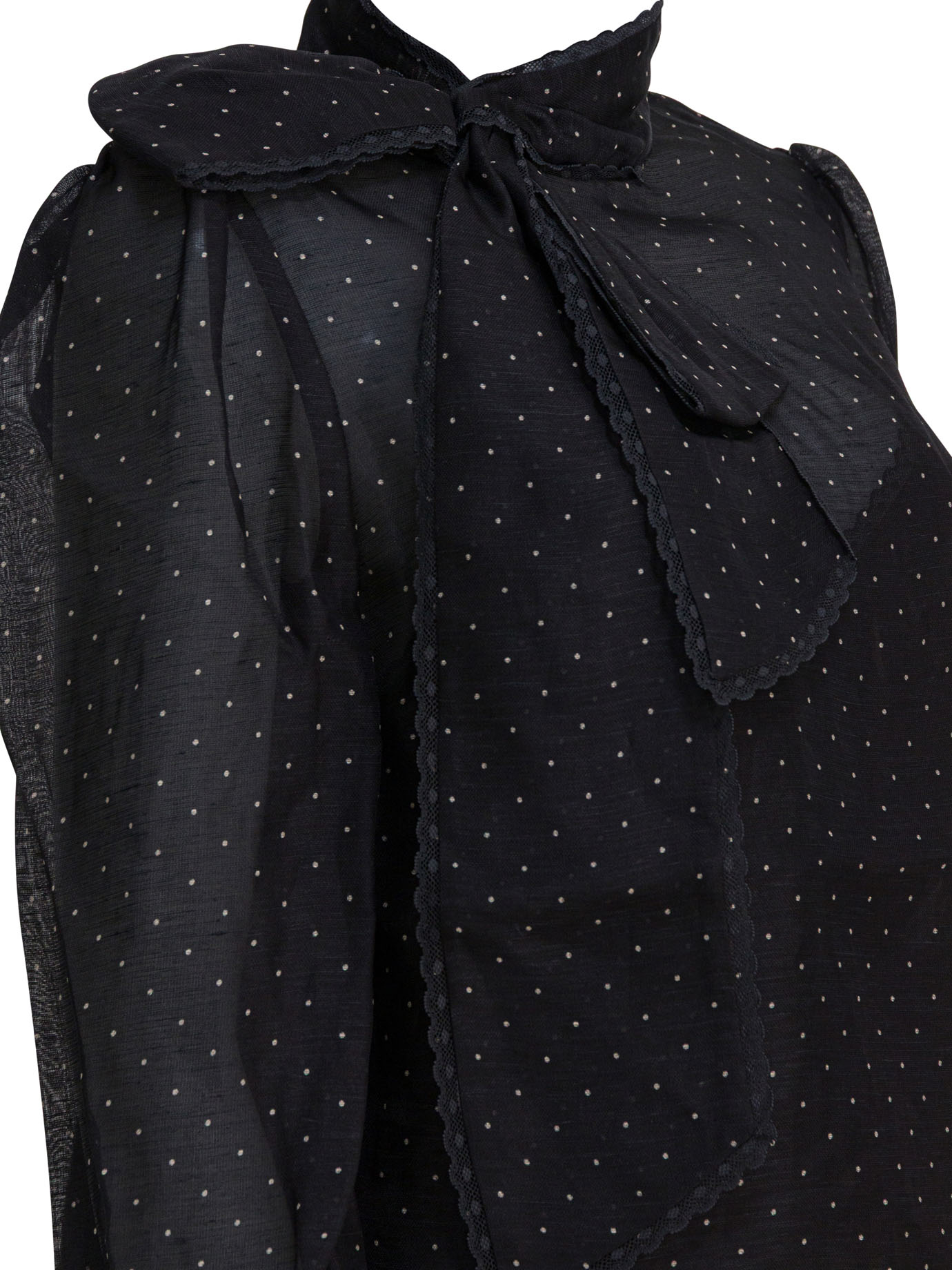 Silk and linen "Lavallière Dream" blouse 5234TF253BDT (ZIMMERMANN / シャツ・ブラウス ) | ZIMMERMANN (ジマーマン)(3)