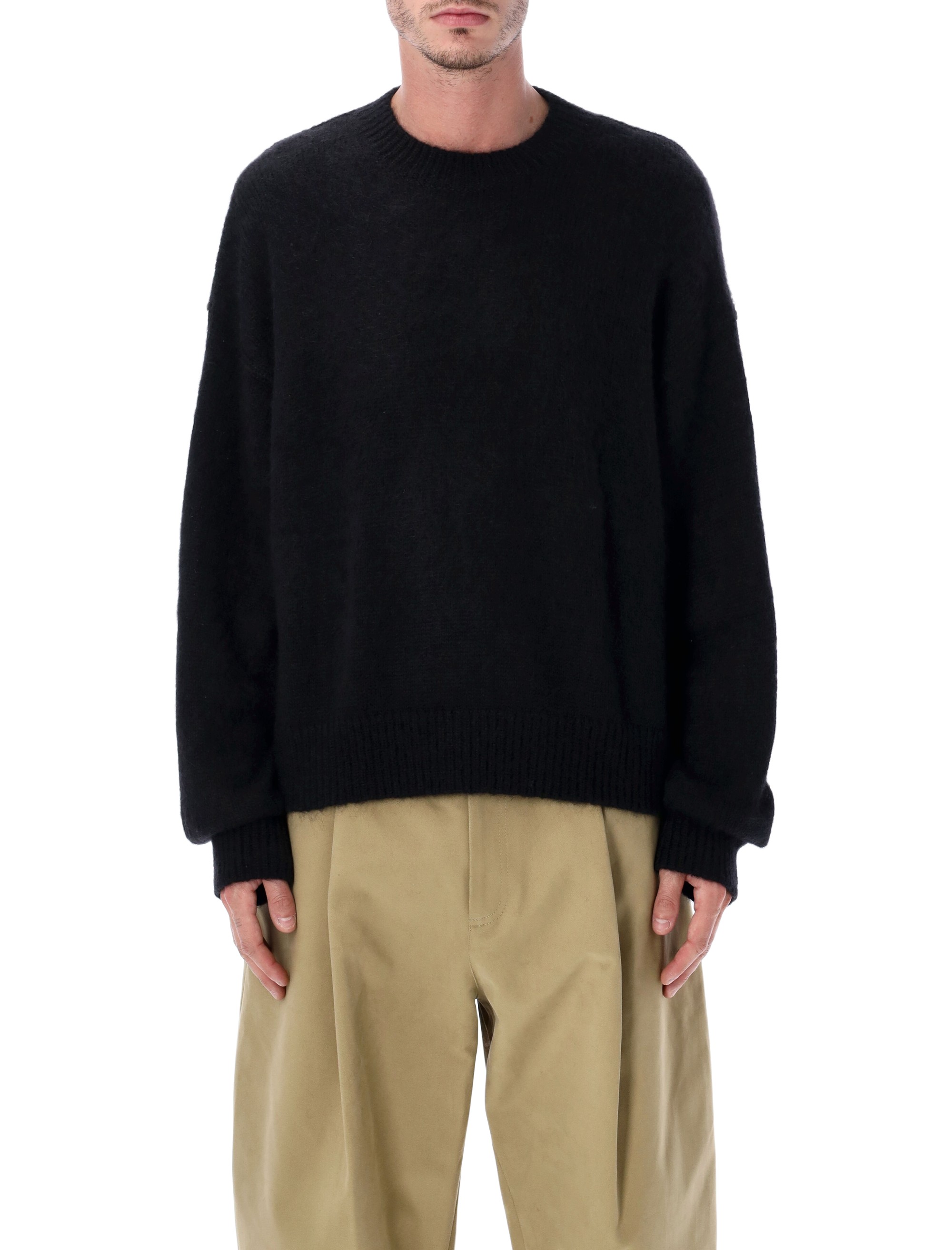 STUDIO NICHOLSON Sweaters Black 1499BLACK (Studio Nicholson / ニット・セーター・カーディガン ) | Studio Nicholson (スタジオニコルソン)