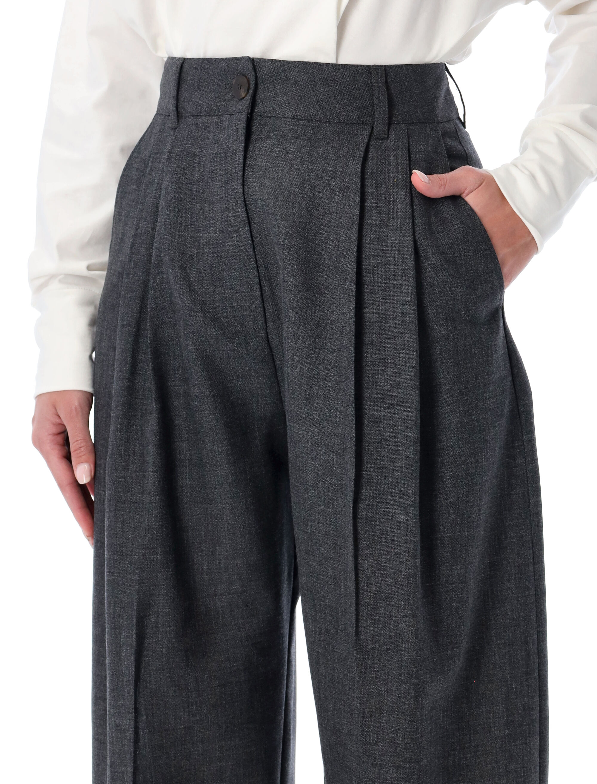STUDIO NICHOLSON Trousers ACUNA1188SLATEMELA (Studio Nicholson / パンツ ) | Studio Nicholson (スタジオニコルソン)(2)