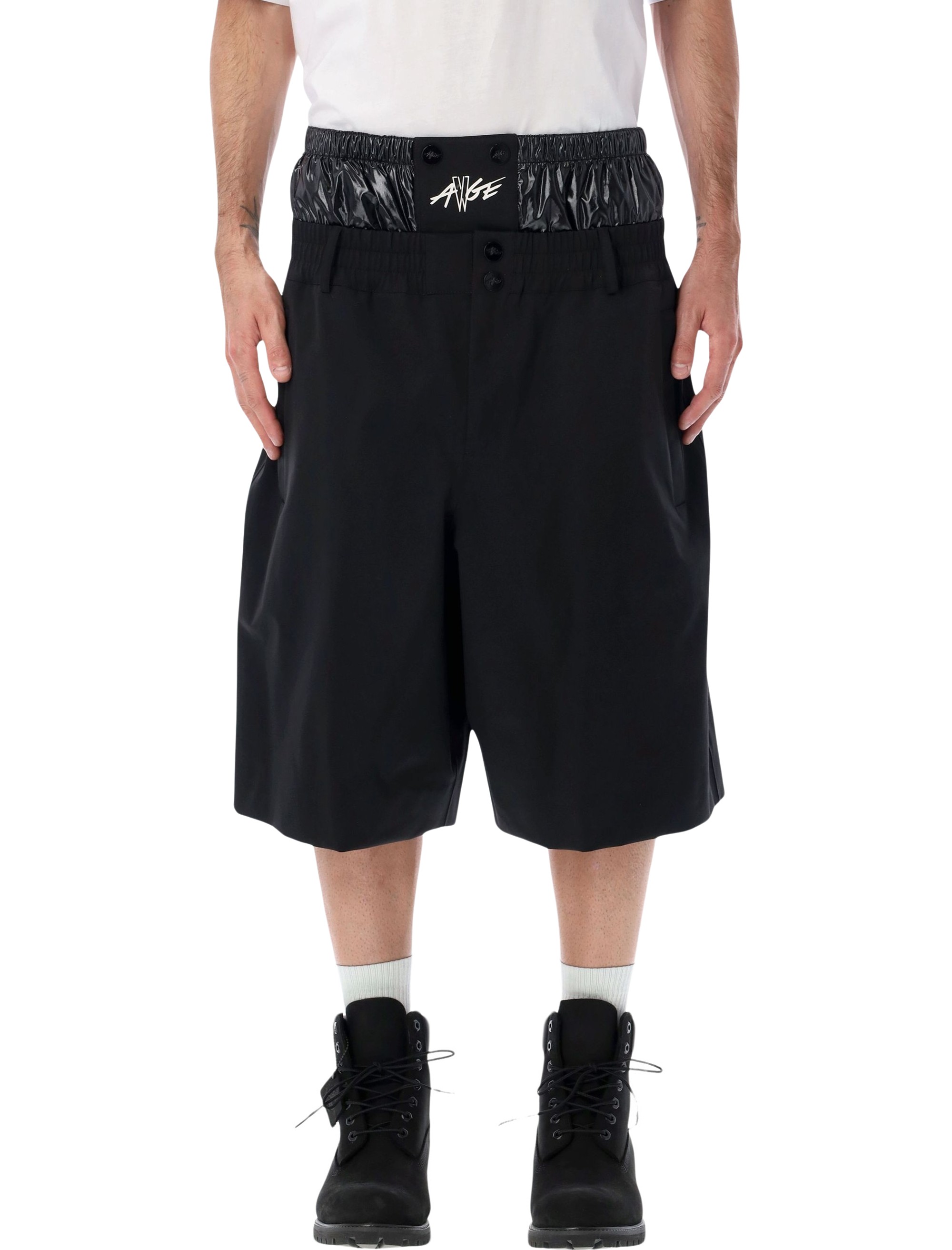 MONCLER X ASAP ROCKY Shorts Black 2B00001M7556999 (Moncler Genius / ショートパンツ ) | Moncler Genius (モンクレール ジーニアス)