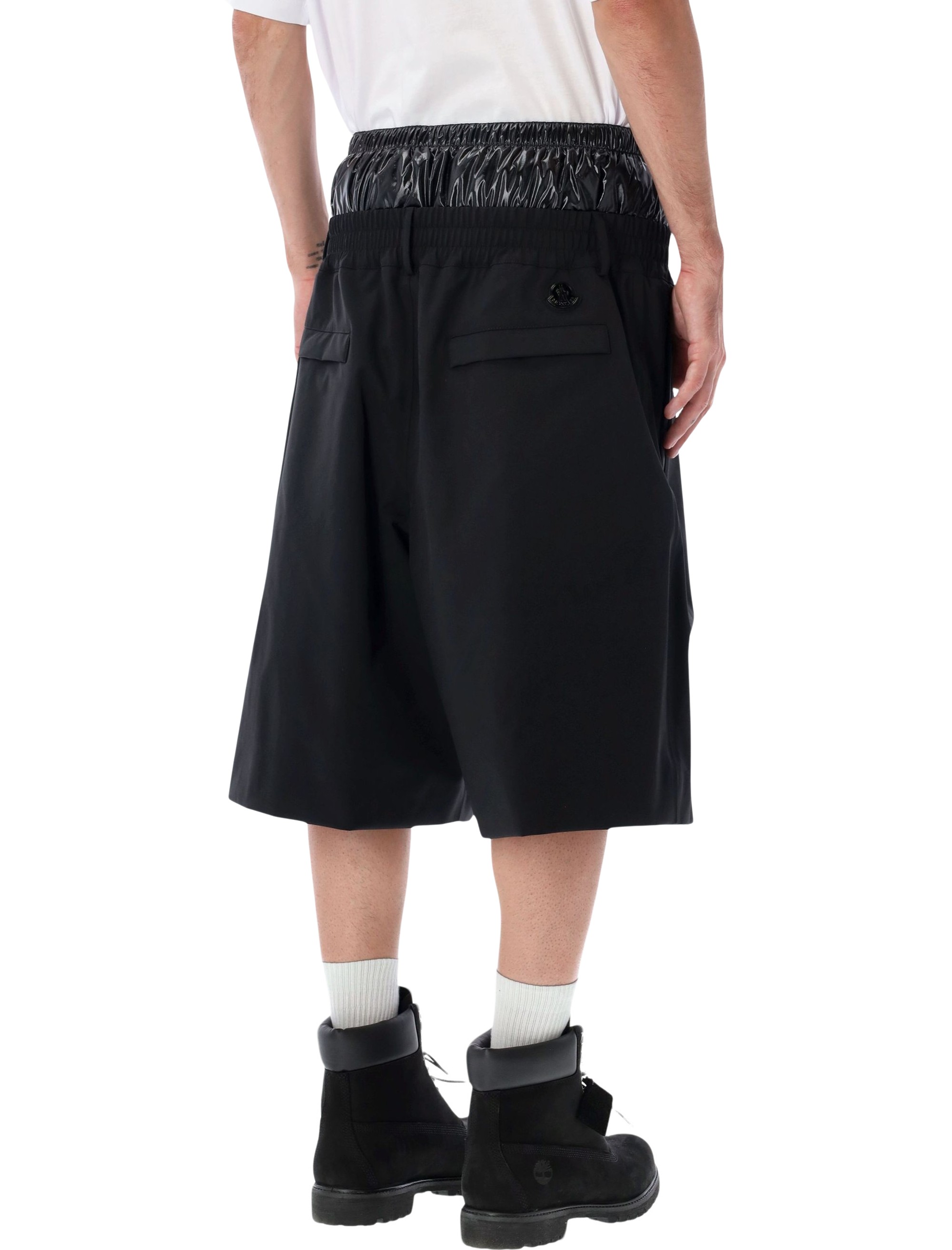 MONCLER X ASAP ROCKY Shorts Black 2B00001M7556999 (Moncler Genius / ショートパンツ ) | Moncler Genius (モンクレール ジーニアス)(1)
