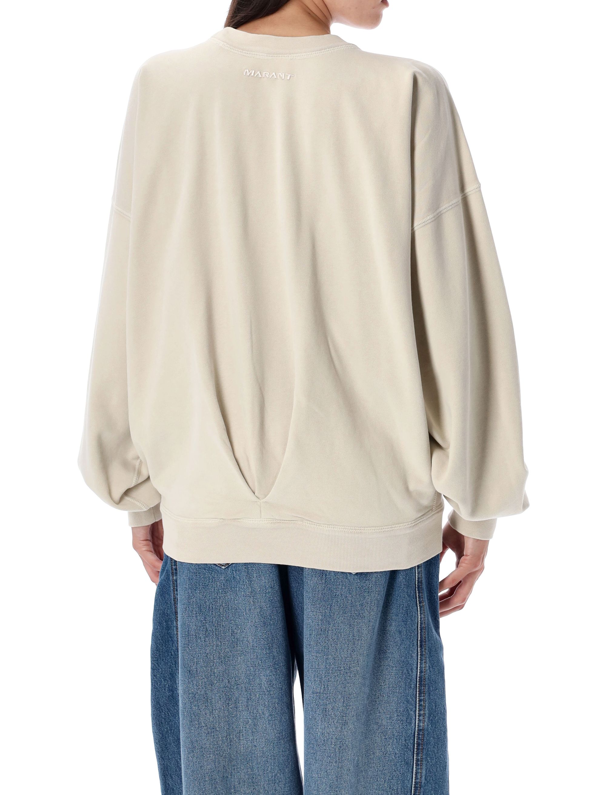 MARANT ETOILE Clothing.... Beige SW0149FAB1M05E23EC (Isabel Marant Étoile / スウェット・フーディー ) | Isabel Marant Étoile (イザベル マラン エトワール)(1)