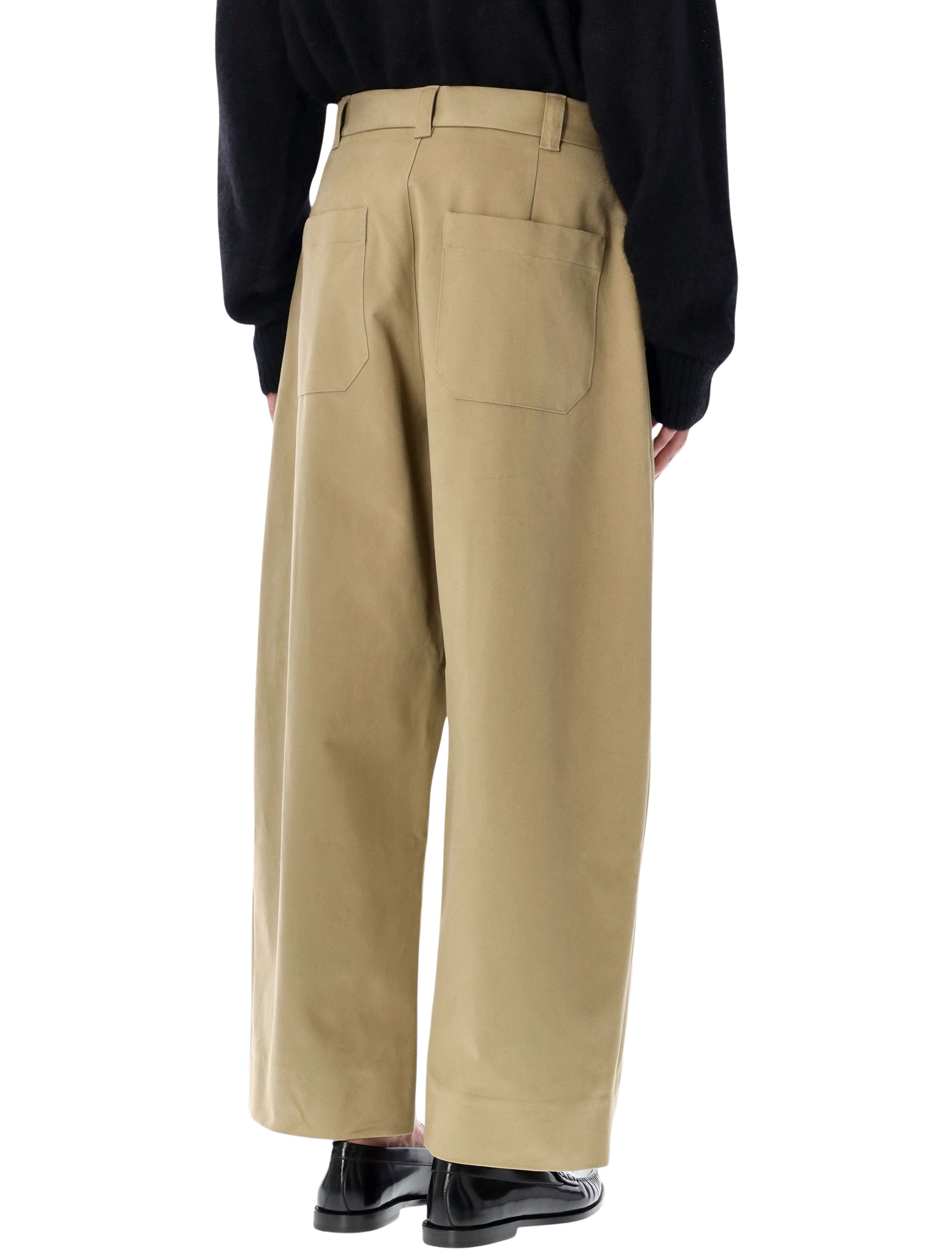 STUDIO NICHOLSON Trousers Brown 1248TAN (Studio Nicholson / パンツ ) | Studio Nicholson (スタジオニコルソン)(1)