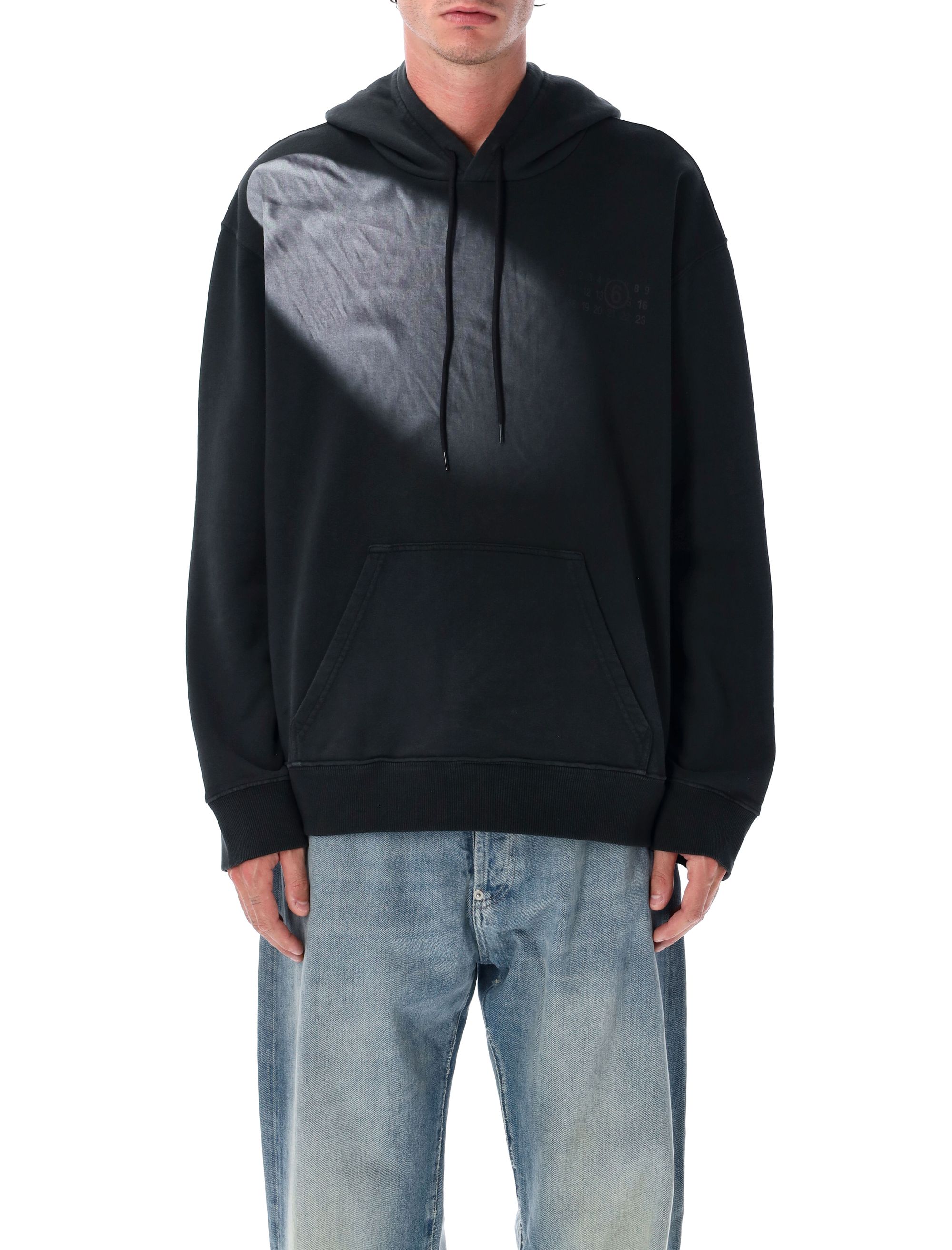 MM6 Maison Margiela Clothing.... Black SH2GU0024M25024899 (MM6 Maison Margiela / スウェット・フーディー ) | MM6 Maison Margiela (エムエムシックス)