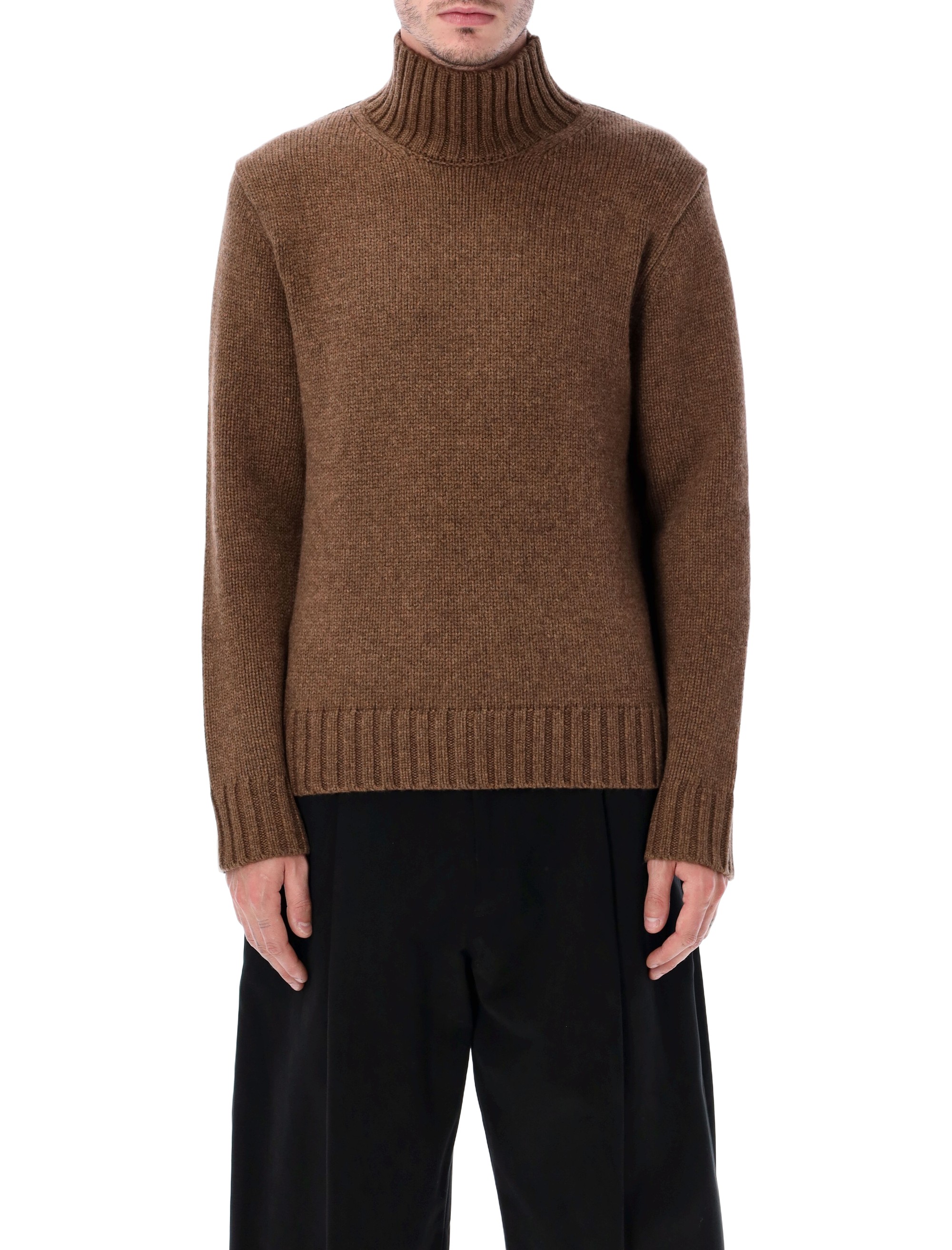 STUDIO NICHOLSON Sweaters Brown 1432CARAMEL (Studio Nicholson / ニット・セーター・カーディガン ) | Studio Nicholson (スタジオニコルソン)