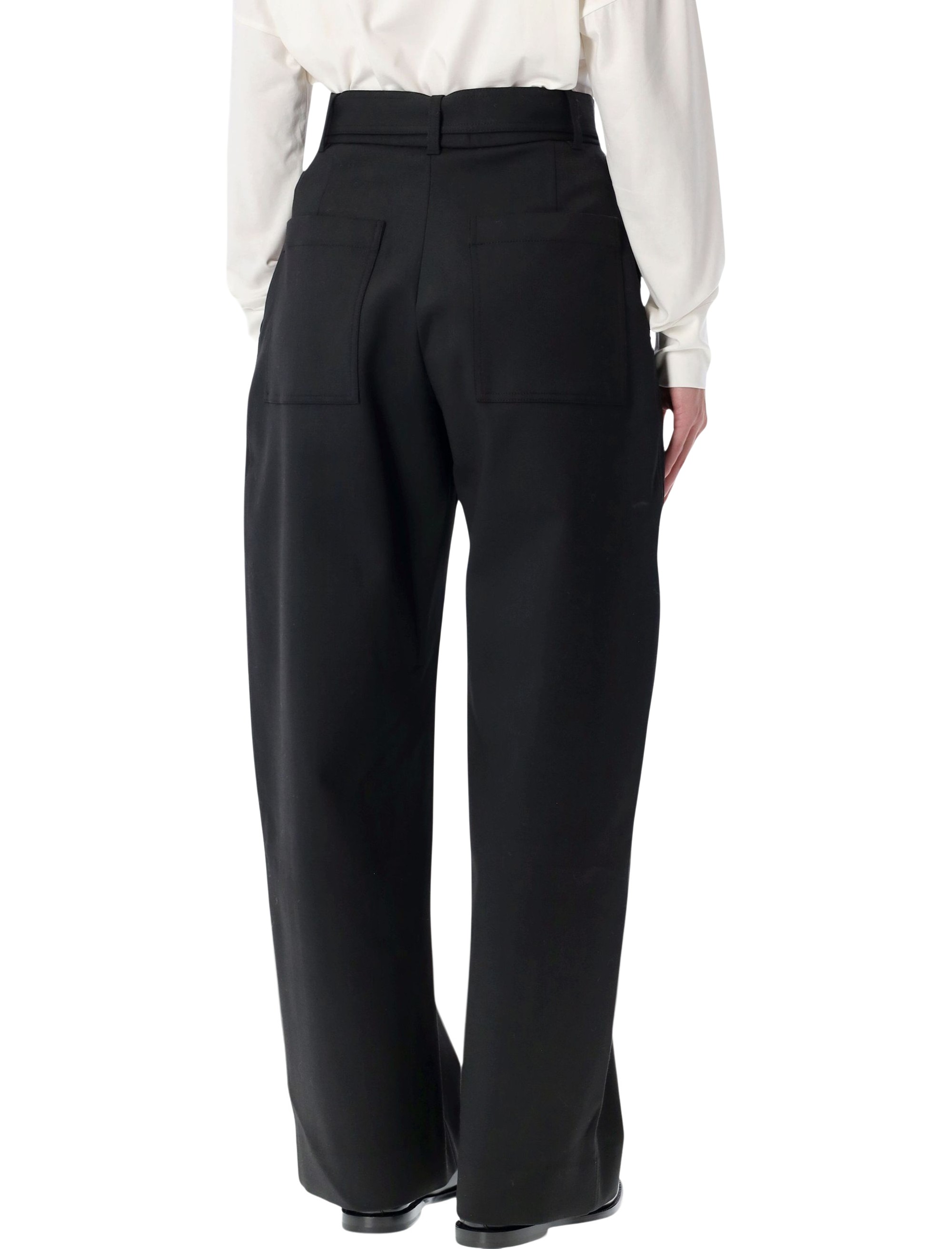 STUDIO NICHOLSON Trousers Black DORING1813BLACK (Studio Nicholson / パンツ ) | Studio Nicholson (スタジオニコルソン)(1)