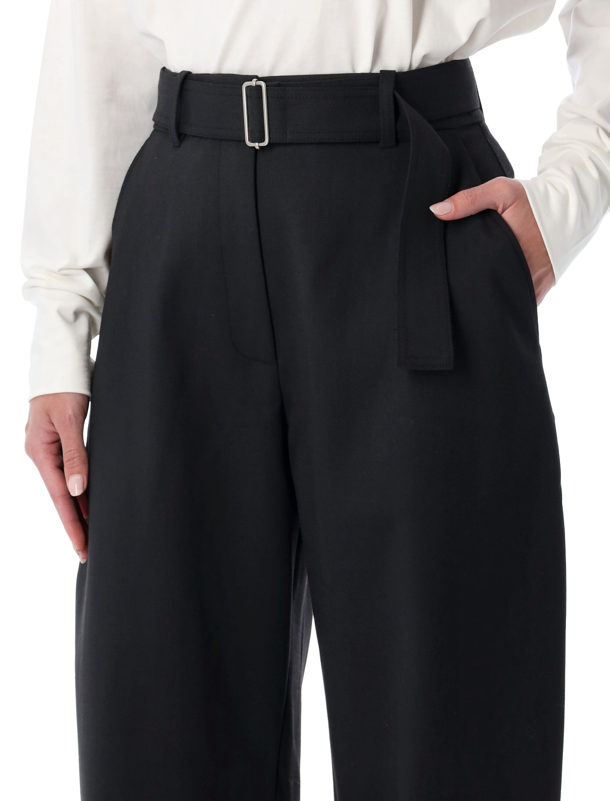 STUDIO NICHOLSON Trousers Black DORING1813BLACK (Studio Nicholson / パンツ ) | Studio Nicholson (スタジオニコルソン)(2)