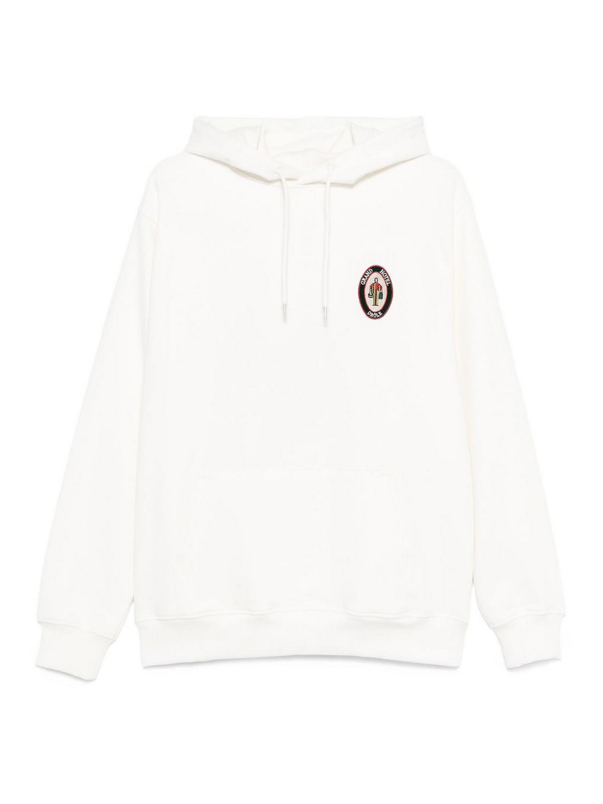 Sweatshirt Gongom with logo and hood HHO185CO127OW (Drôle De Monsieur / スウェット・フーディー ) | Drôle De Monsieur (ドロールドムッシュ)