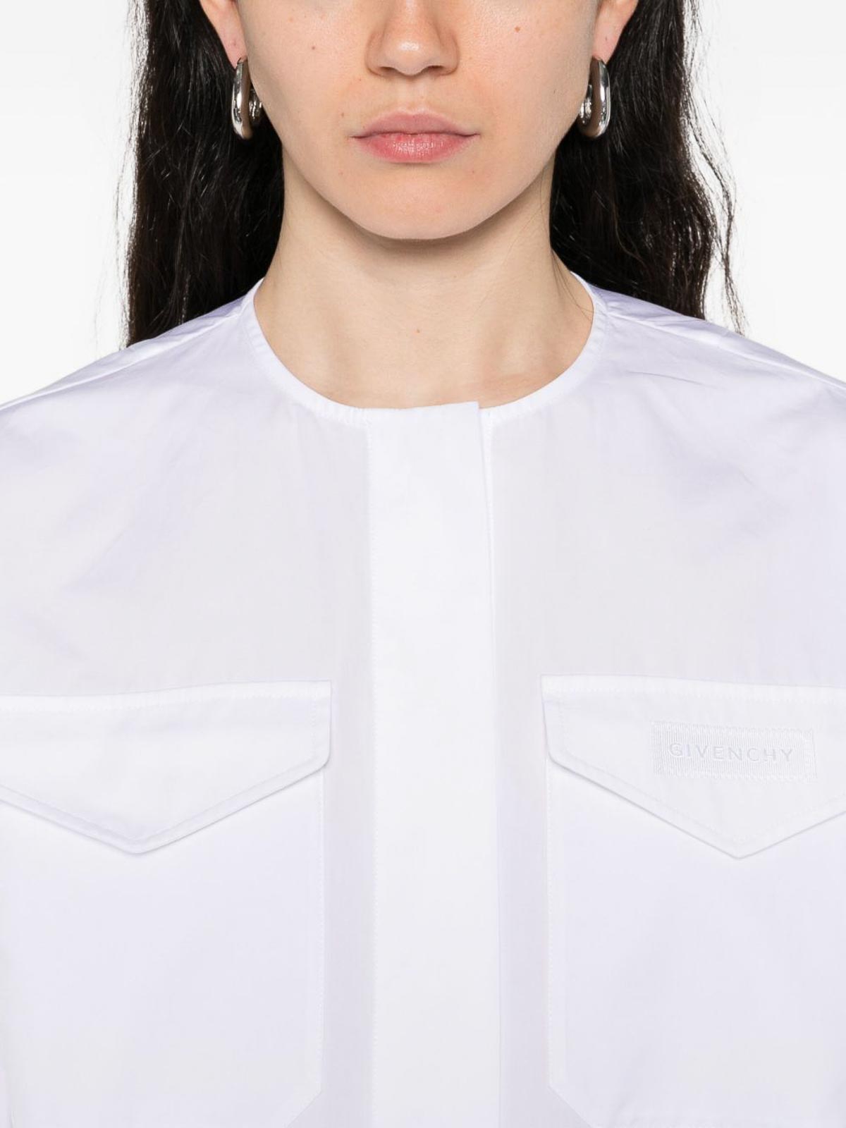 Shirt with drawstring BW61ER1634100 (GIVENCHY / シャツ・ブラウス ) | GIVENCHY (ジバンシィ)(1)