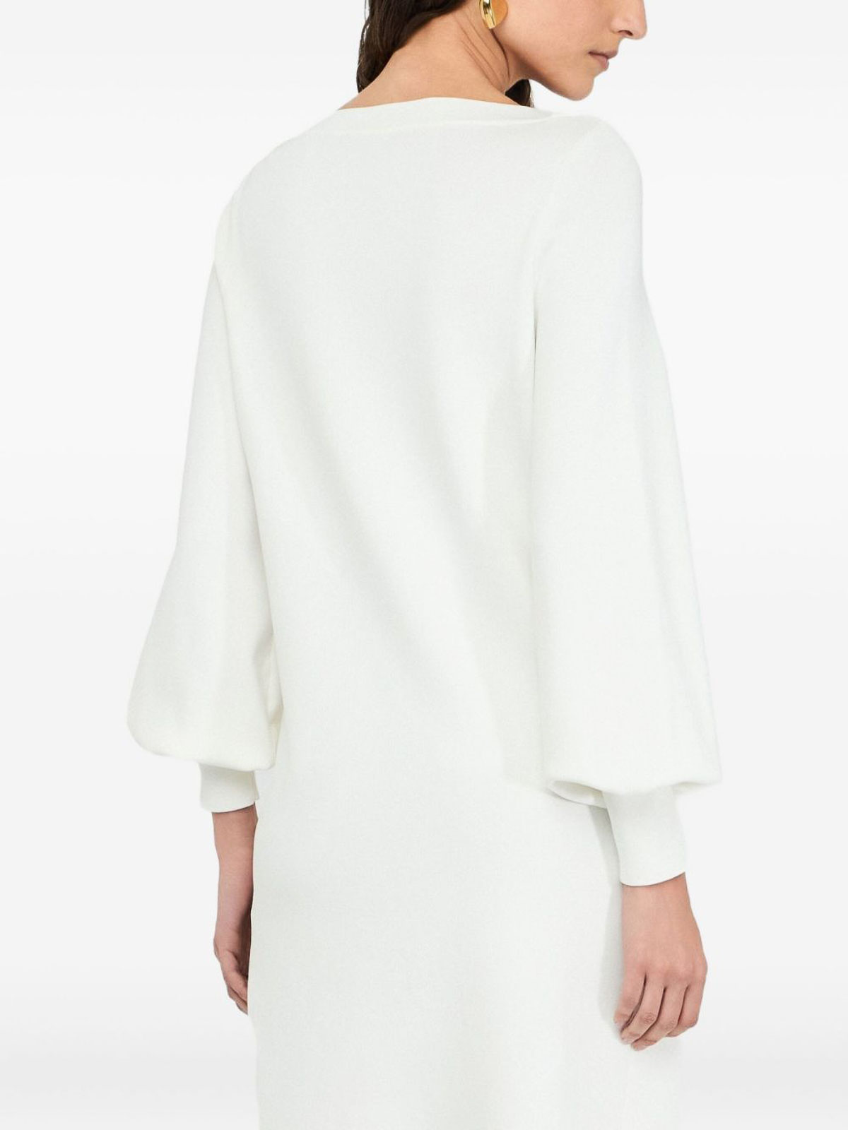 Short dress with balloon sleeves CF5085MS55NX0718 (LIU•JO / ワンピース・ドレス・オールインワン ) | LIU•JO (リュー・ジョー)(3)