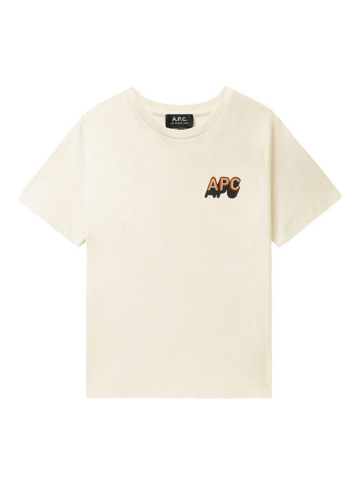 Cotton t-shirt with logo COHBMF26534AAD (A.P.C. / Tシャツ・カットソー ) | A.P.C. (アーペーセー)