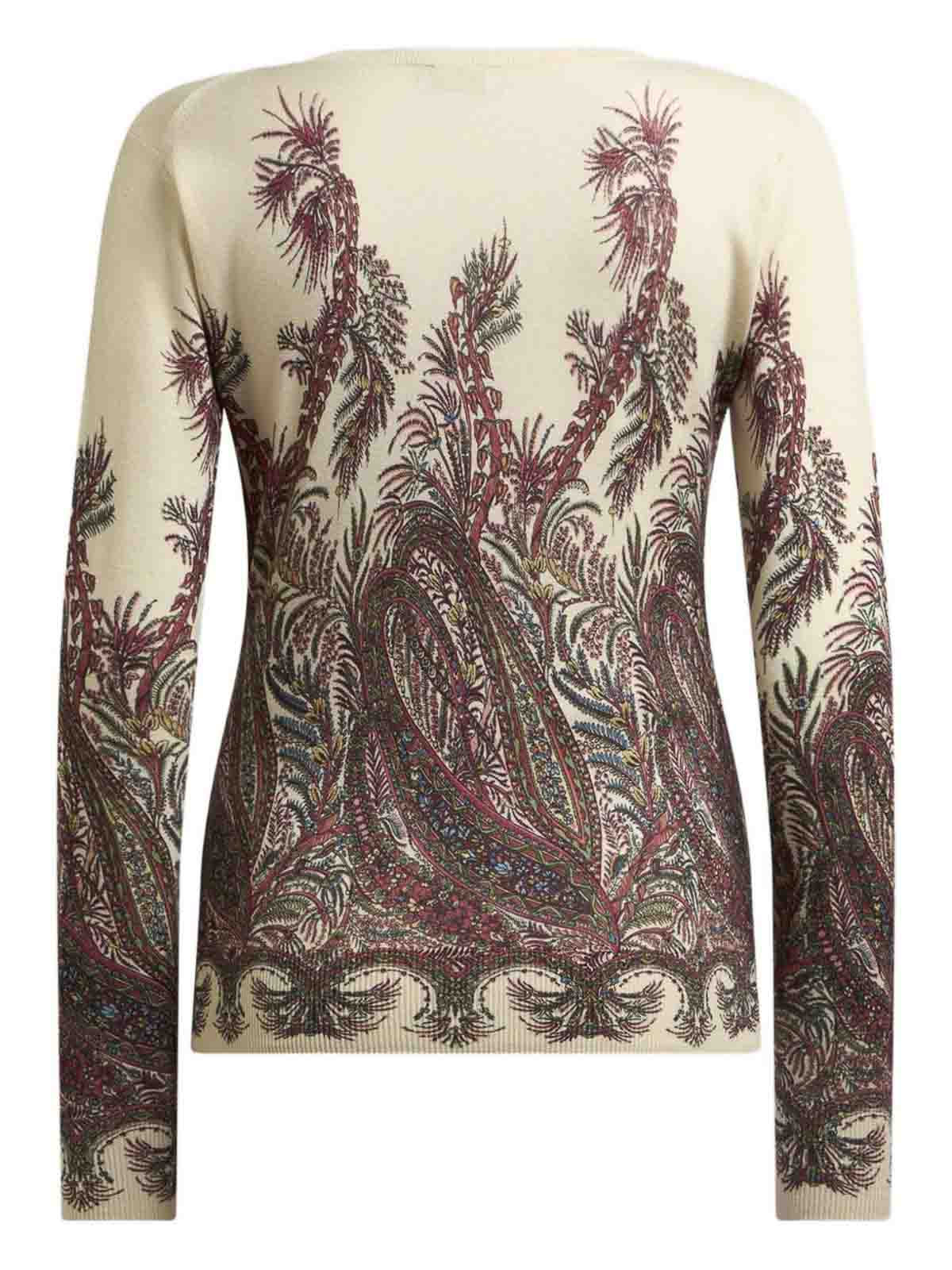 Sweater with paisley print WRKE0024AV752X0801 (ETRO / ニット・セーター・カーディガン ) | ETRO (エトロ)(1)