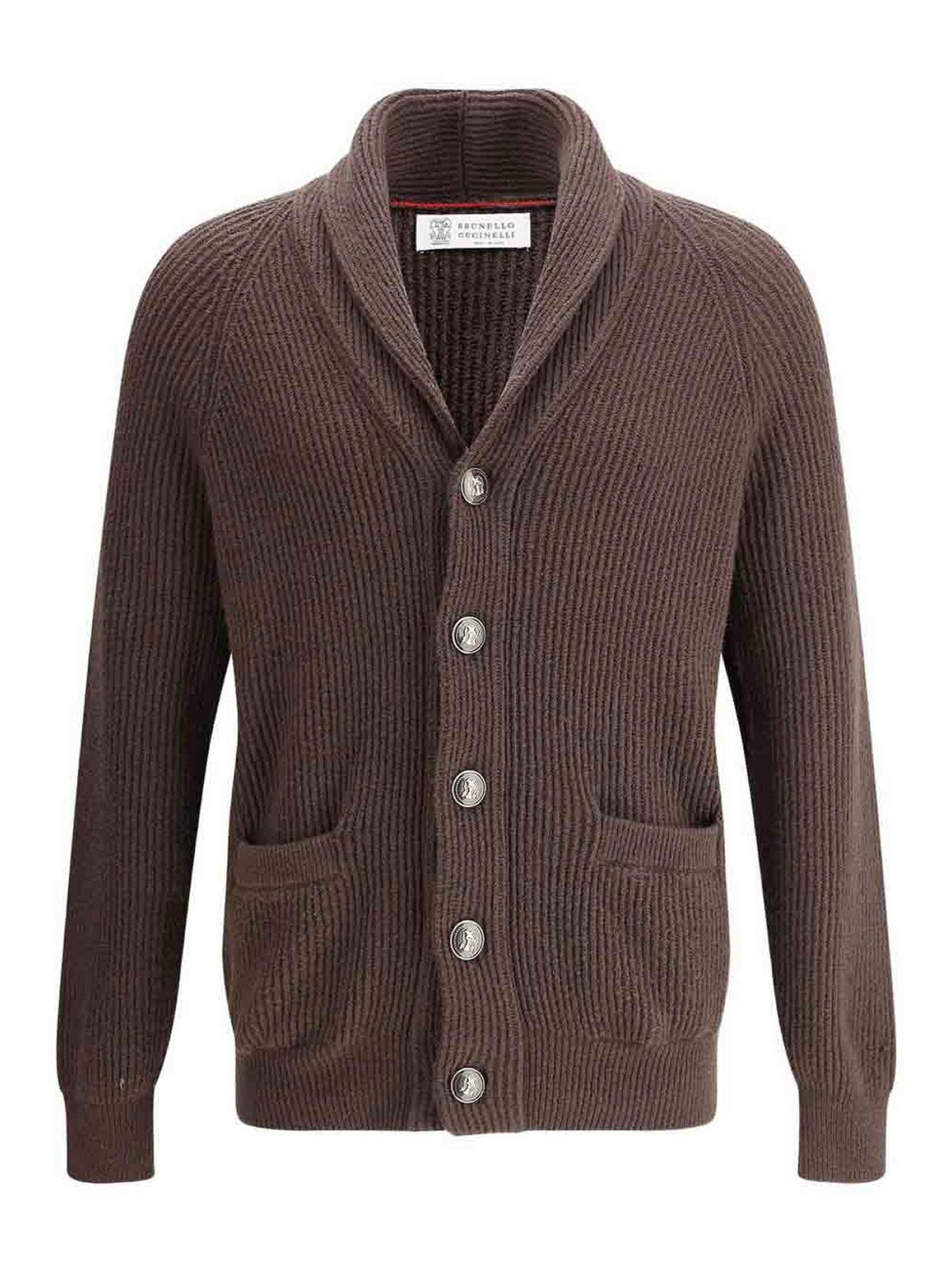 Cardigan with Scialle Revers MNI708606C2559 (Brunello Cucinelli / ニット・セーター・カーディガン ) | Brunello Cucinelli (ブルネロ・クチネリ)