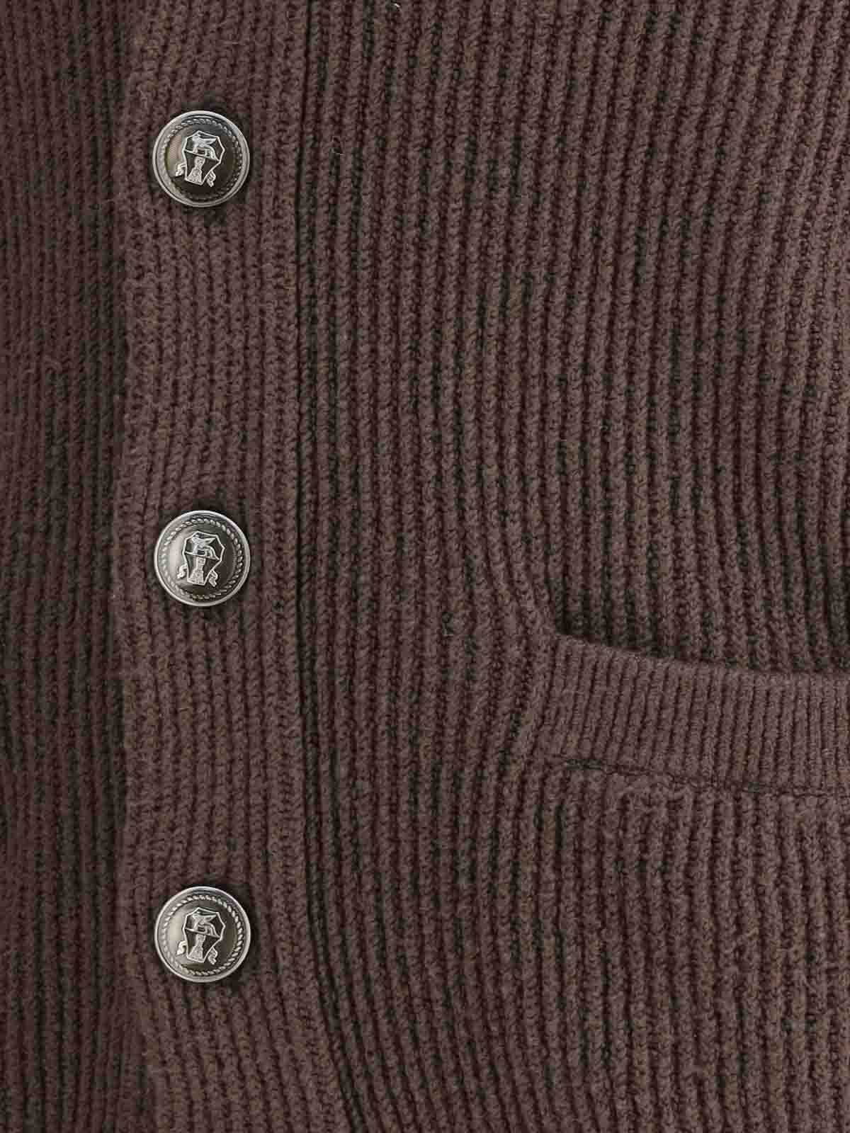Cardigan with Scialle Revers MNI708606C2559 (Brunello Cucinelli / ニット・セーター・カーディガン ) | Brunello Cucinelli (ブルネロ・クチネリ)(1)