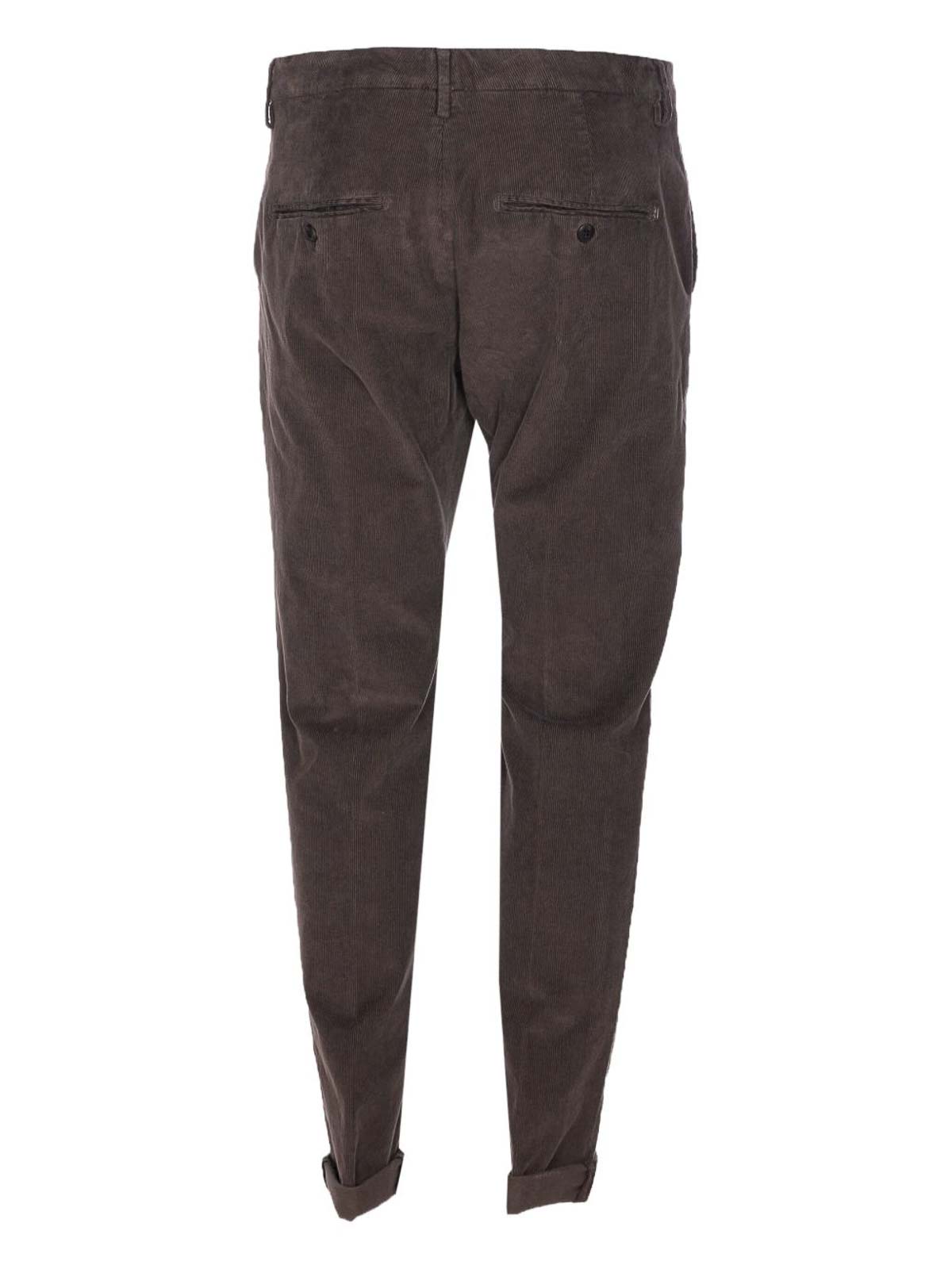 Tapered trousers with coasts UP235VS0028PT0DU737 (DONDUP / パンツ ) | DONDUP (ドンダップ)(2)