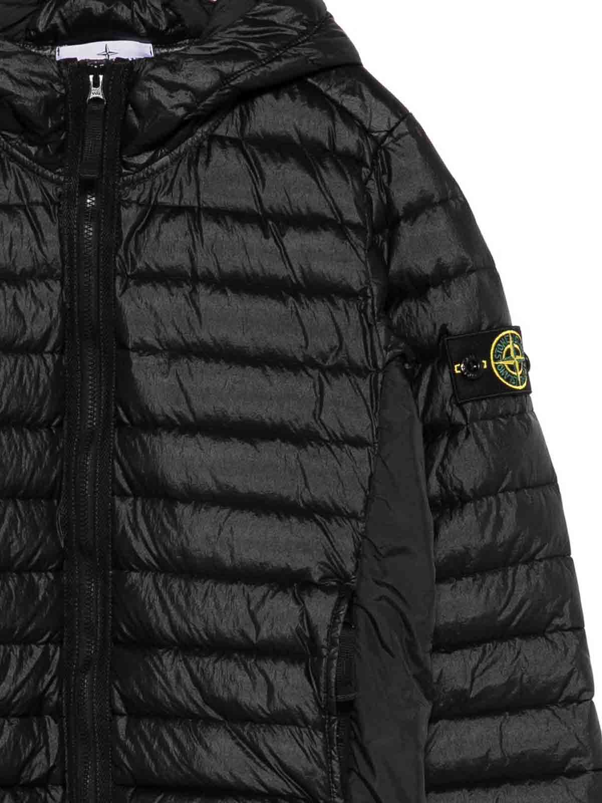 Hood quilted jacket 4100011S0024V0029 (STONE ISLAND / ダウンジャケット・コート ) | STONE ISLAND (ストーンアイランド)(1)
