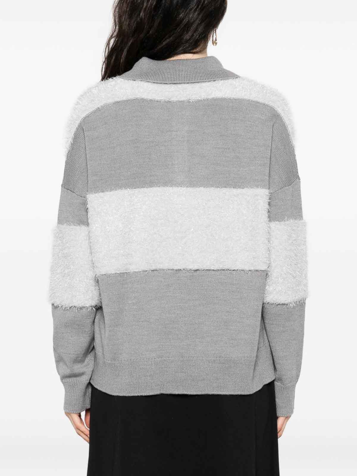 Striped sweater TF5221MA51IC3767 (LIU•JO / ニット・セーター・カーディガン ) | LIU•JO (リュー・ジョー)(3)